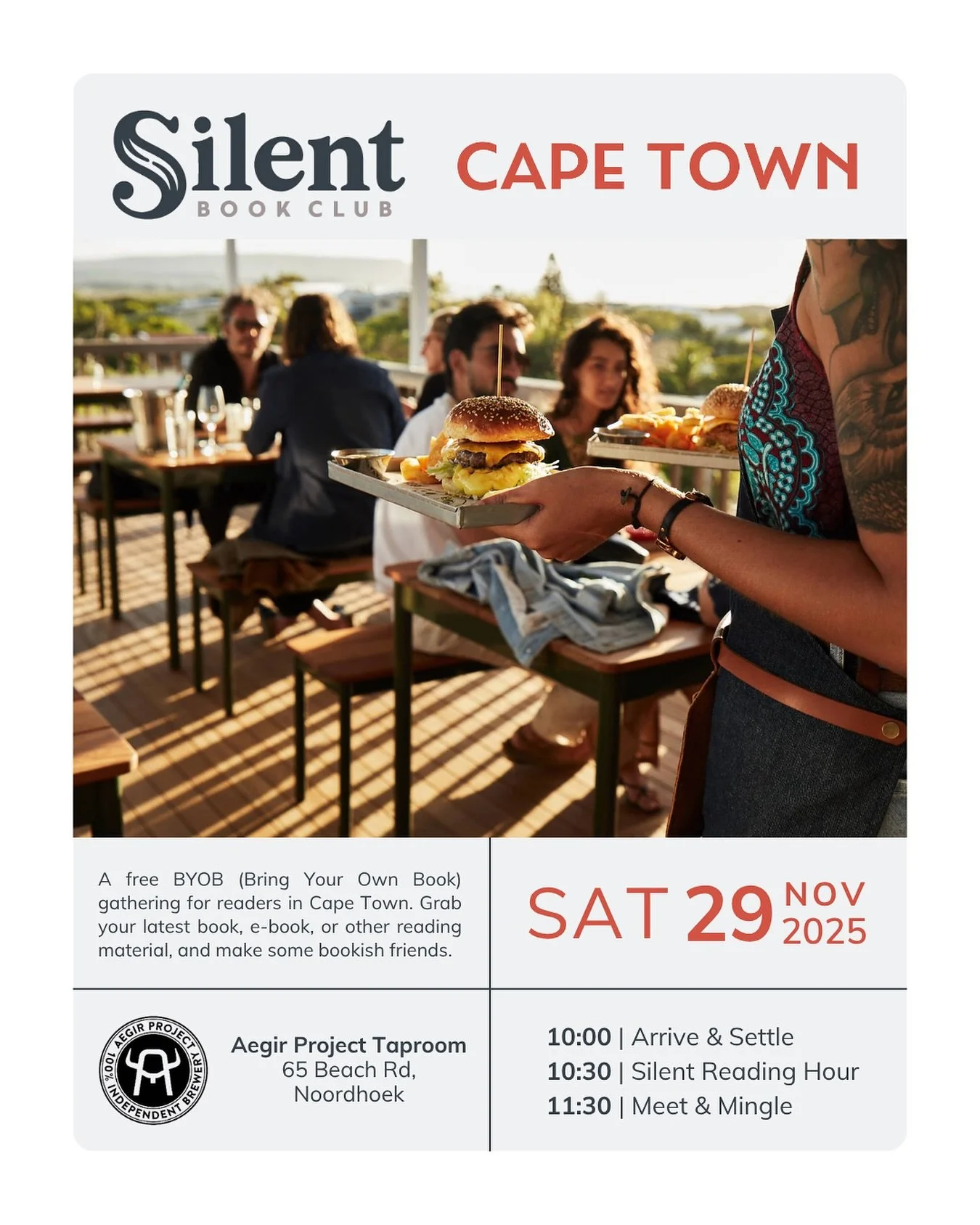 Coming back down to the Deep South 😍 We love @aegirproject soooo much! It&rsquo;s always a sweet time reading a good book under the milkwood trees with a delicious beer-mosa 🍊🍺

We can&rsquo;t wait to see you down south! 👋