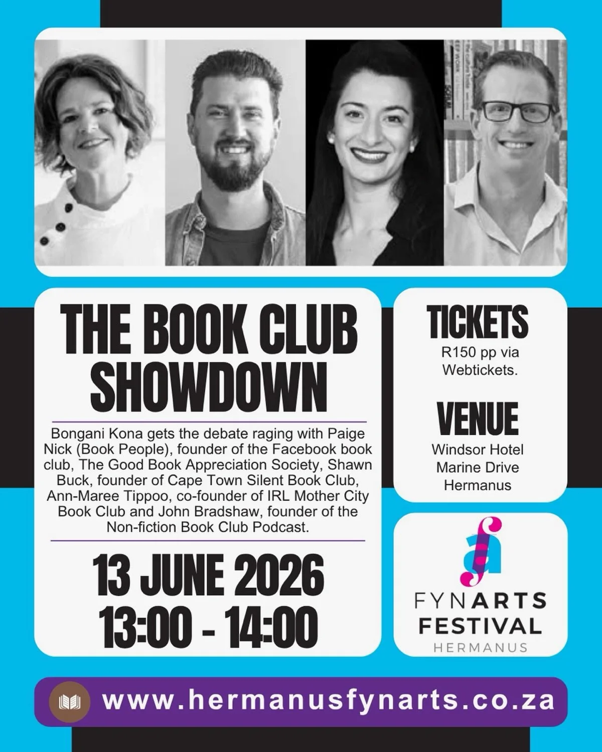 Very honoured to be invited to participate in this Book Club Showdown at the @fynartsfestival. Bring your book club, or come solo to help us debate. What&rsquo;s best, online, IRL or as a podcast? Silent reading or loud debating fuelled by wine? Big 