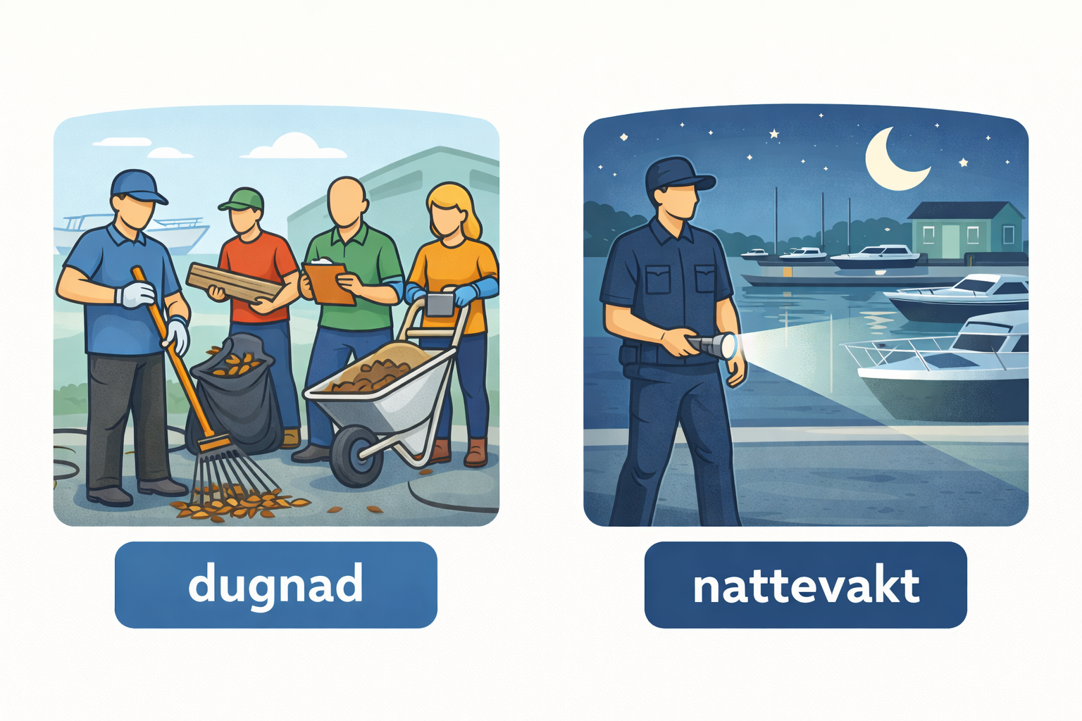 Nå er det åpnet for å melde seg til dugnader og nattevakter for 2026