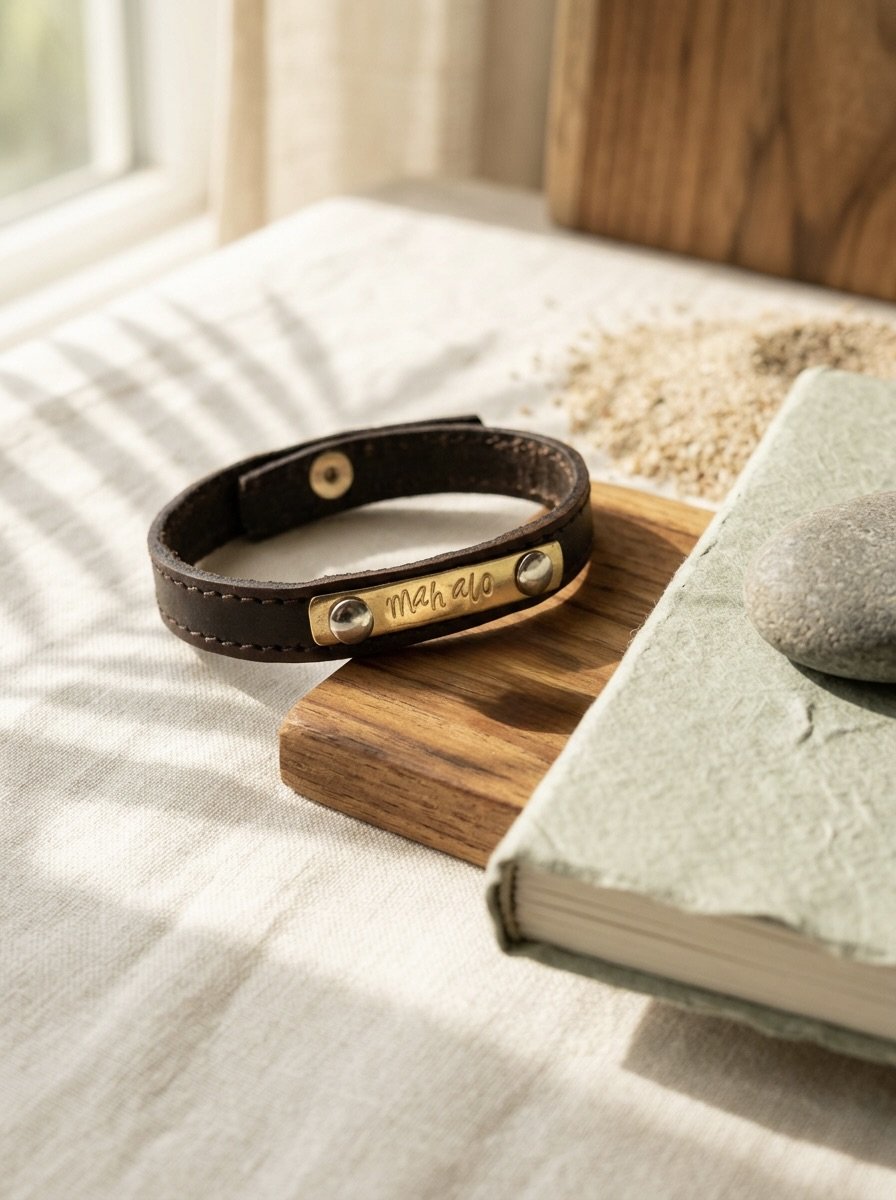 MAHALO Bracelet | Inspirational Jewelry | Hawaiian Value Jewelry | Meaningful Gift