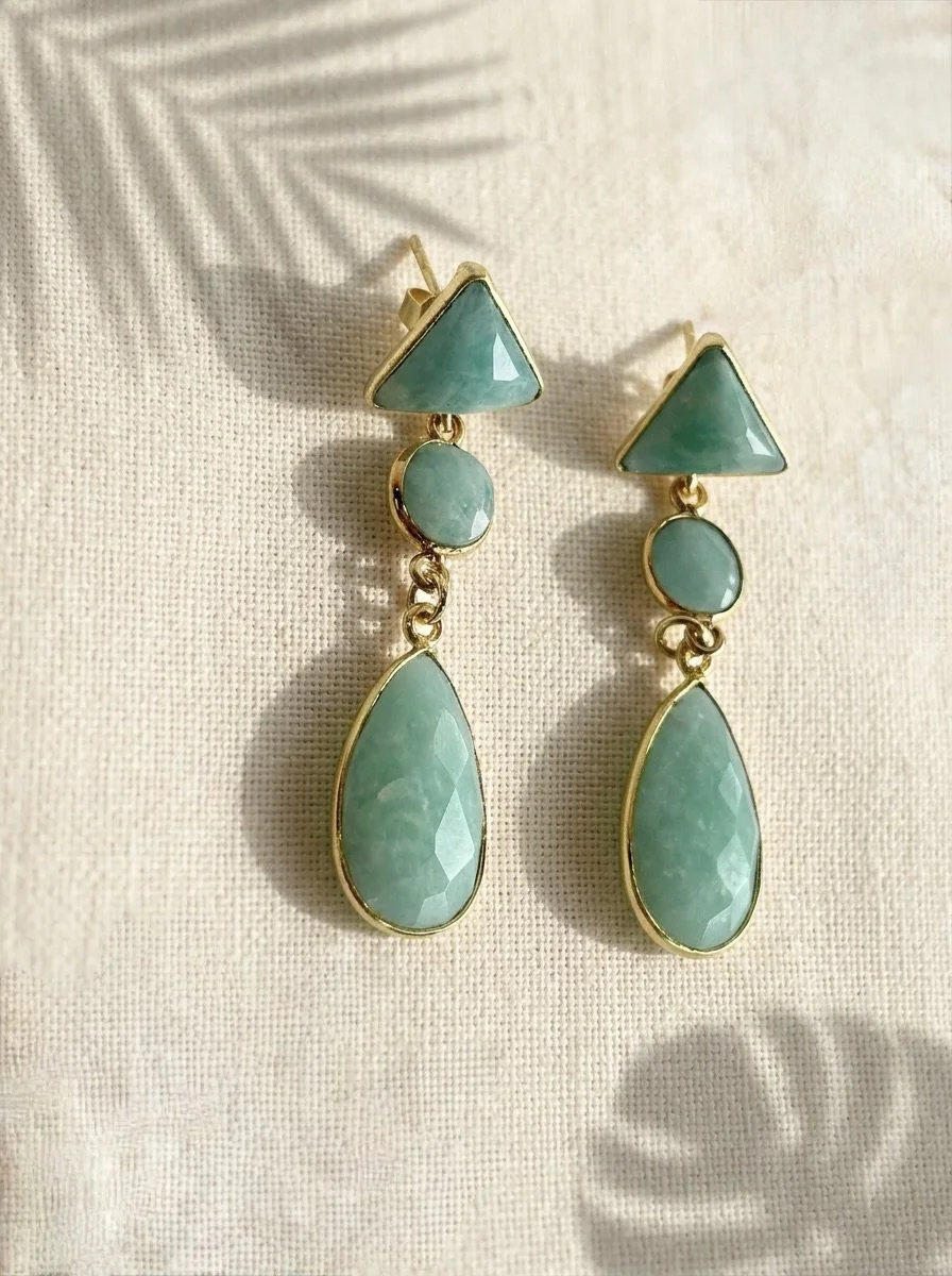 Amazonite Earrings