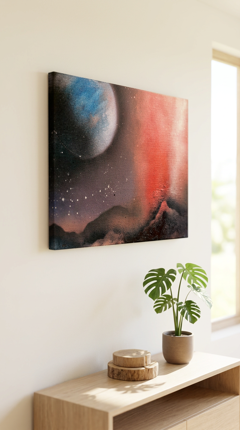 Canvas Painting | 8x10 Fine Art Canvas | Local Artist Artwork