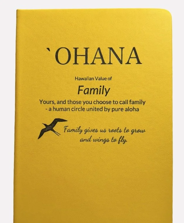 ʻOHANA (Family) Inspirational Journal | Hawaiian Values Notebook