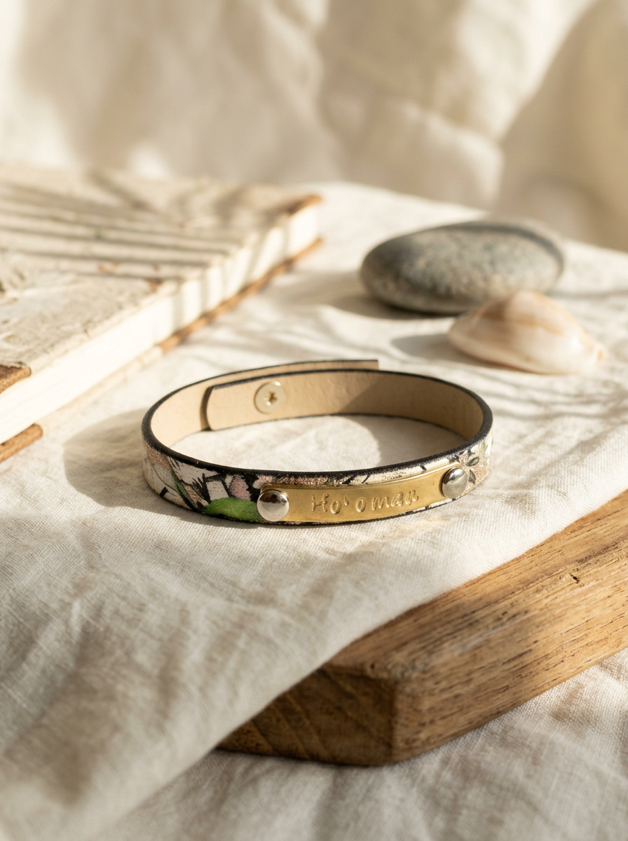 HO`OMAU Bracelet | Inspirational Jewelry | Hawaiian Value Jewelry | Meaningful Gift