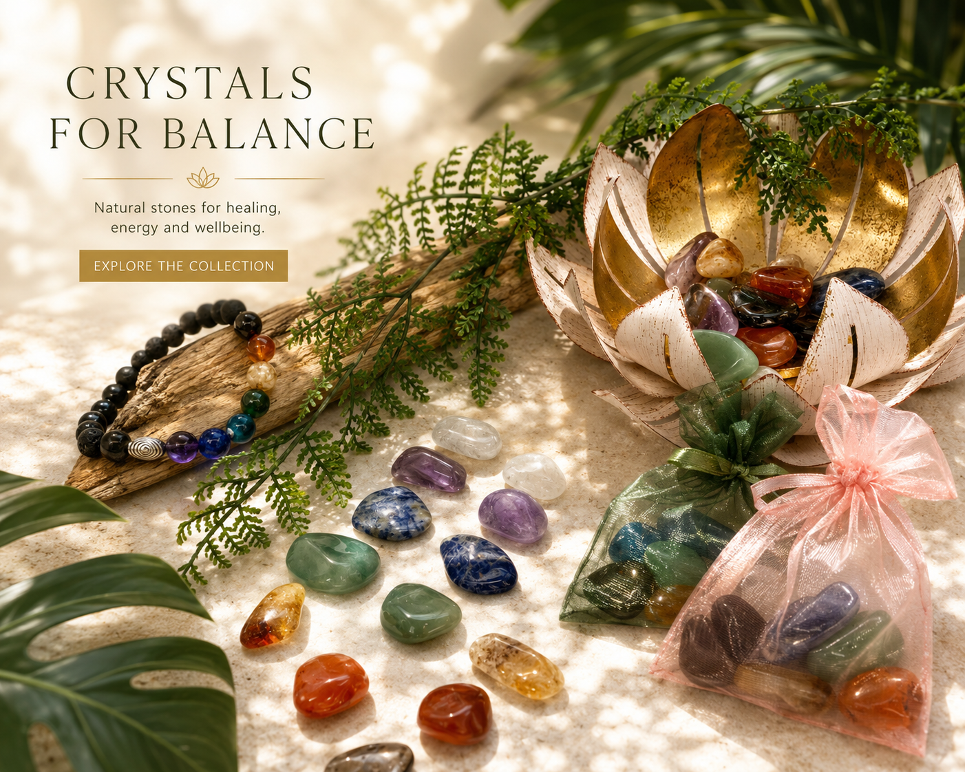 CHAKRA - Tumbled Stone Set