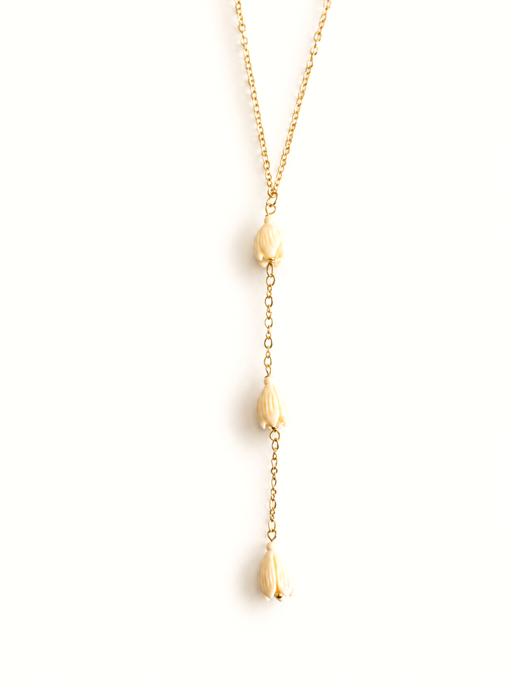 Hawaiian Pikake Necklace – Triple Blossom Floral Necklace | Hawaiian Jasmine Keepsake | Island-Inspired Gift
