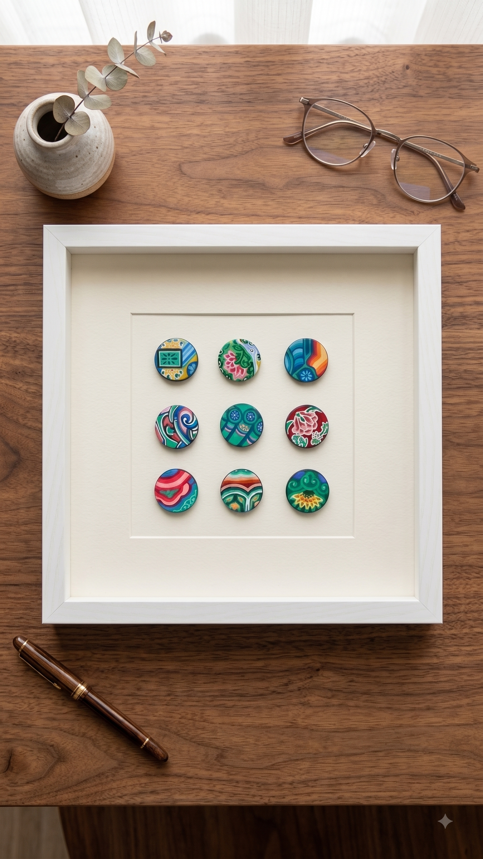 Modern Dancheong: Hand-Painted Collection