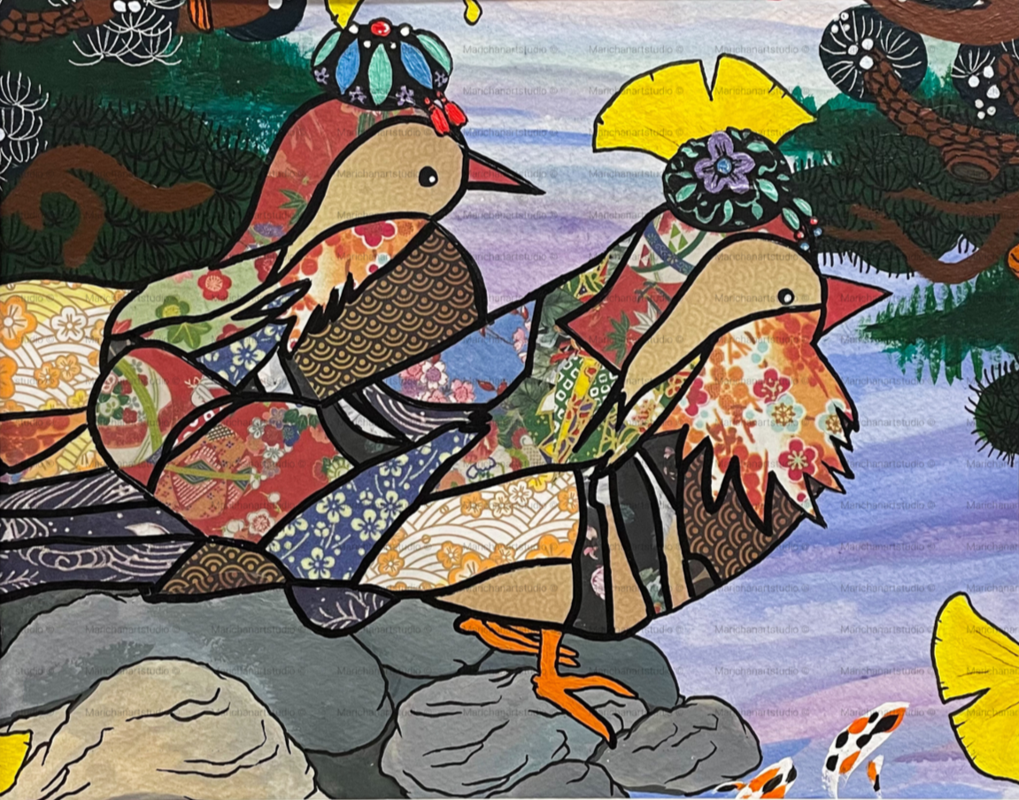 Mandarin Duck Bride
