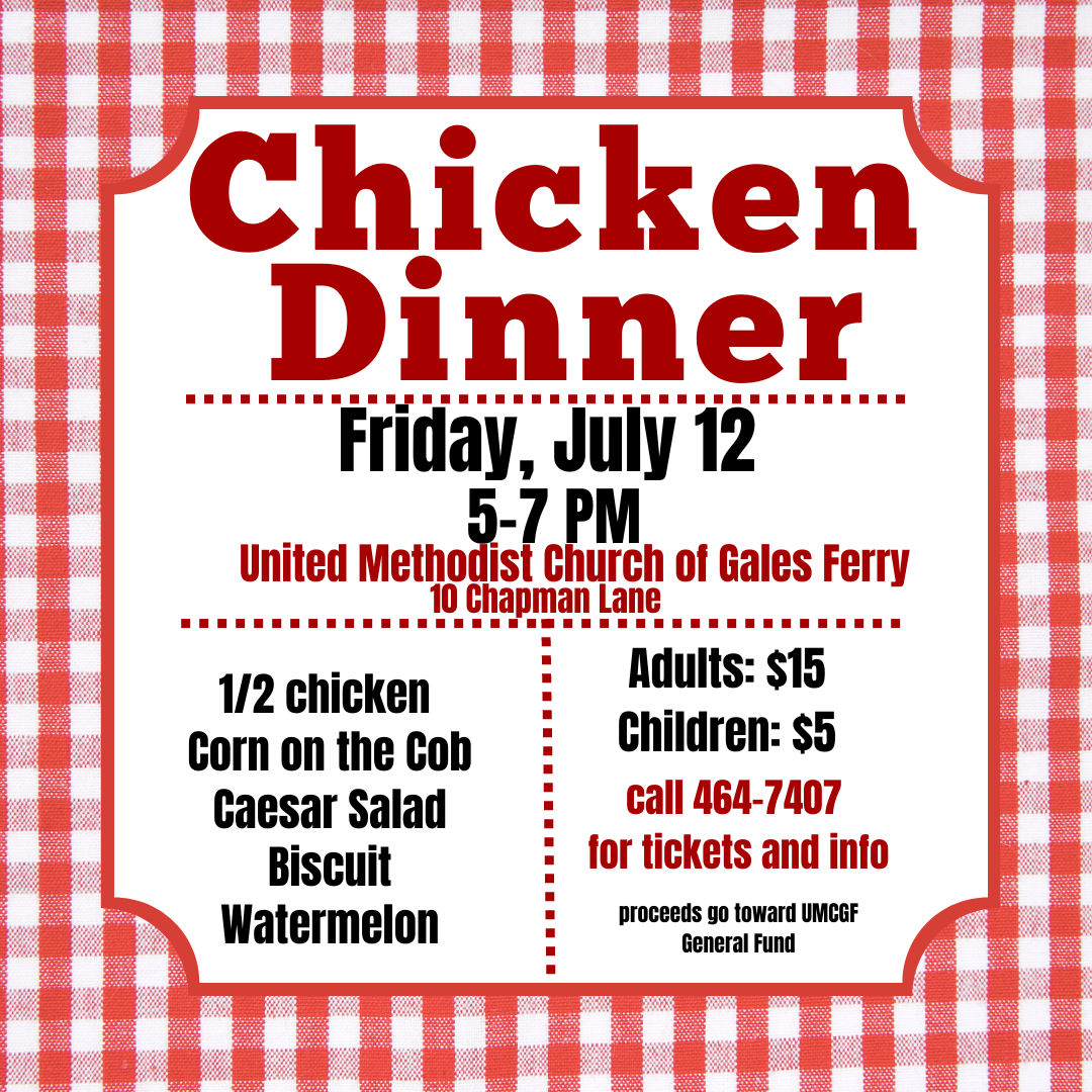 July 12 BBQ Chicken Dinner - Child 3-12
