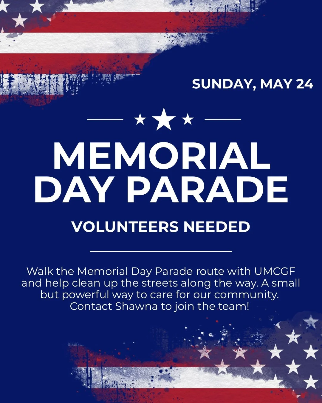 Memorial Day (Church Office Closed)
