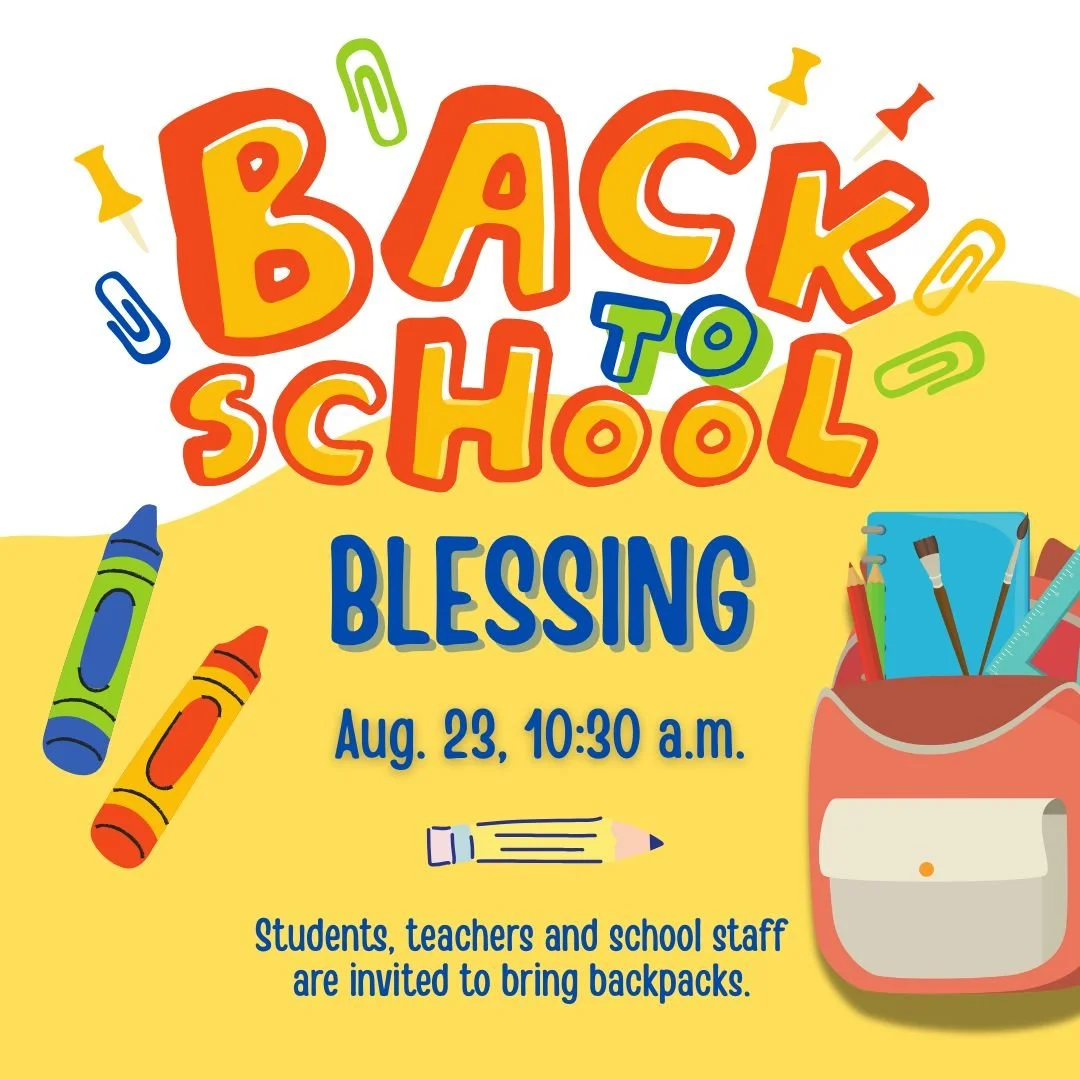Back To School Blessings