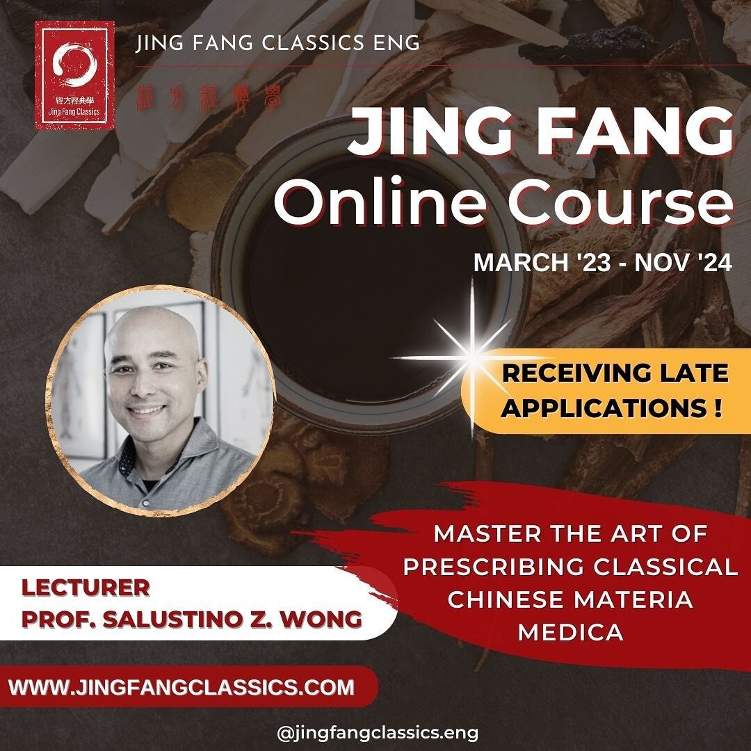 ✨We are accepting late applications!✨

We are still receiving requests to join our course, if you are interested in studying Jing Fang, register today and receive full access to the recorded classes! 

Register via link in bio
Or DM for more info!