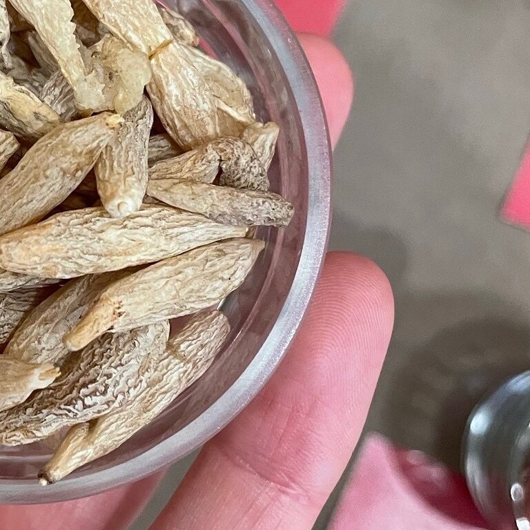 Name the materia medica!? What formulas is this used in ? Leave your answers in the comments 👇🌿

#ChineseMedicineTraining #HerbalTrainingCourse #TraditionalChineseMedicine #TCMTraining #HerbalMedicineCourse #ChineseHerbalTraining #HolisticHealth #N