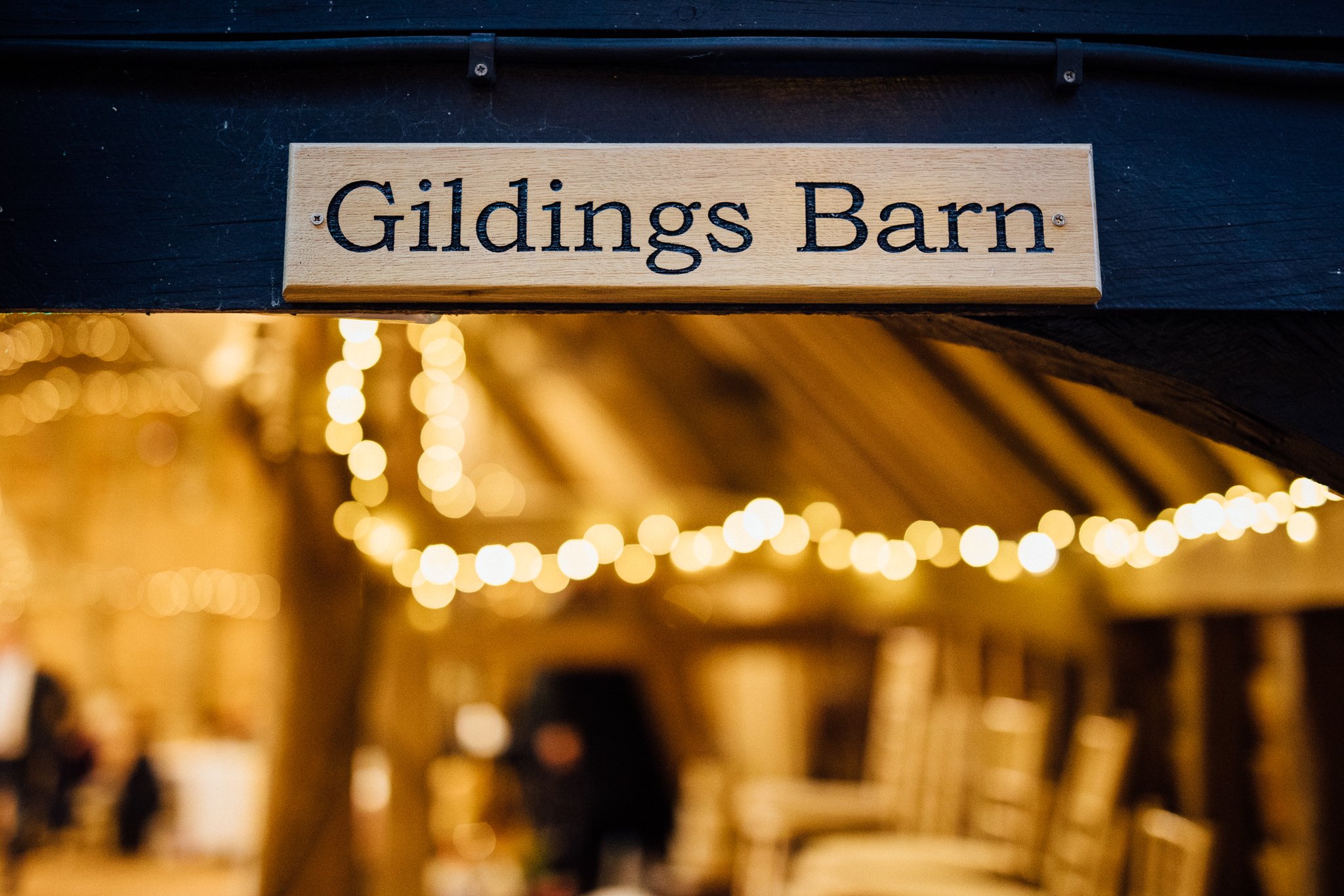  Sign of Gildings Barns in Newdigate Surrey 