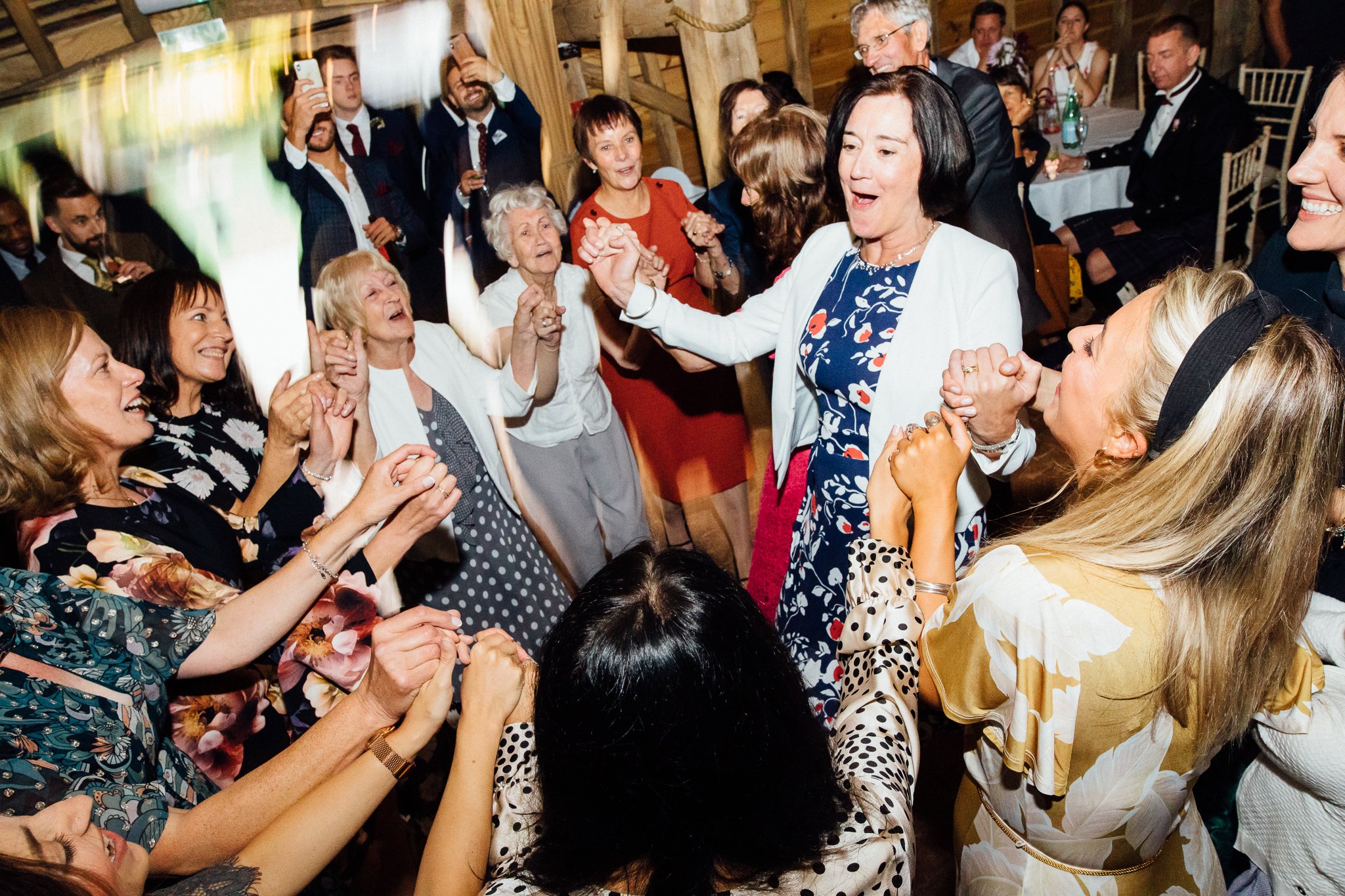  Energetic dancing at Gildings Barns in Newdigate Surrey 