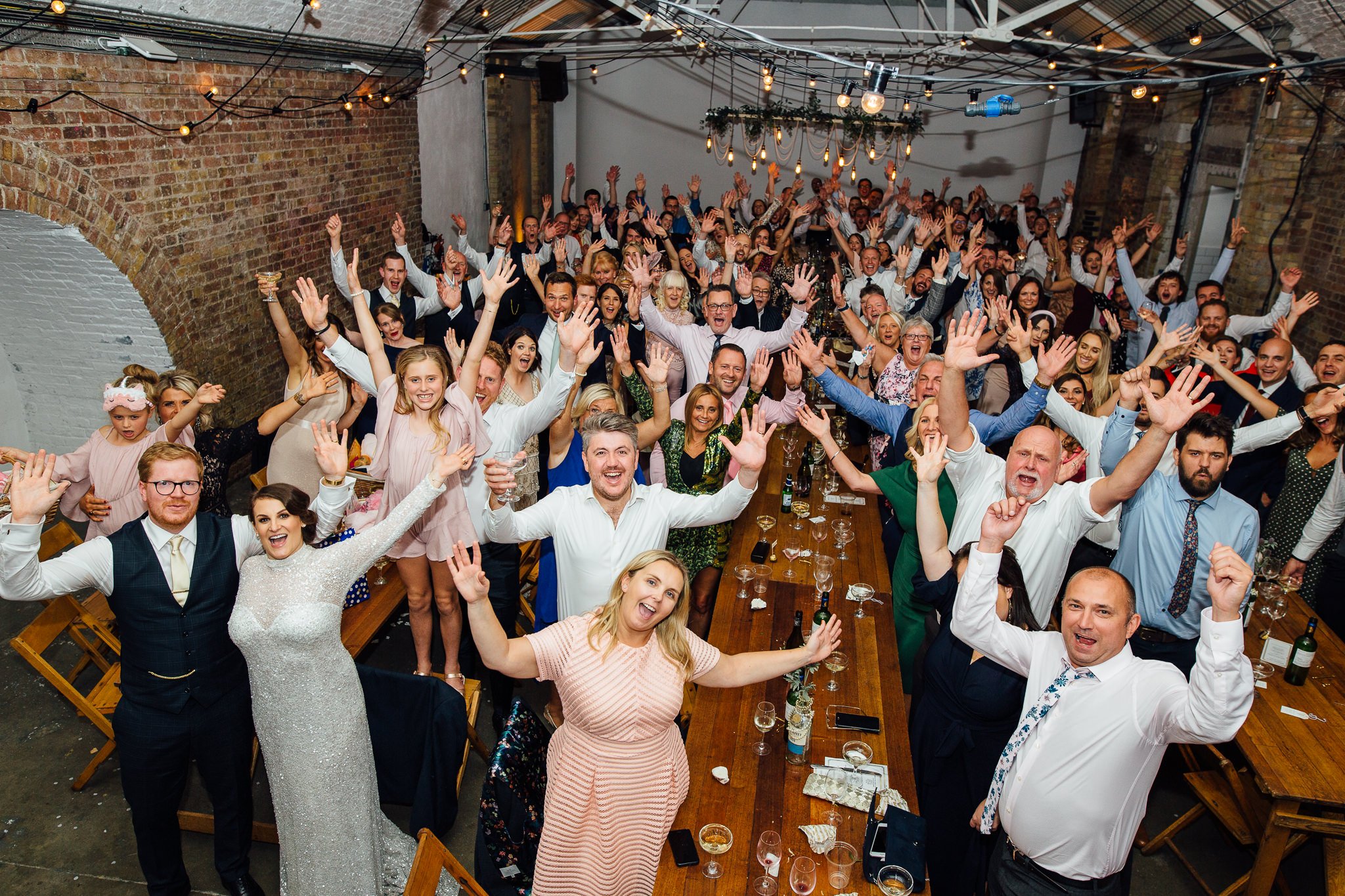  A group shot of all the guests at Shoreditch Studios. 