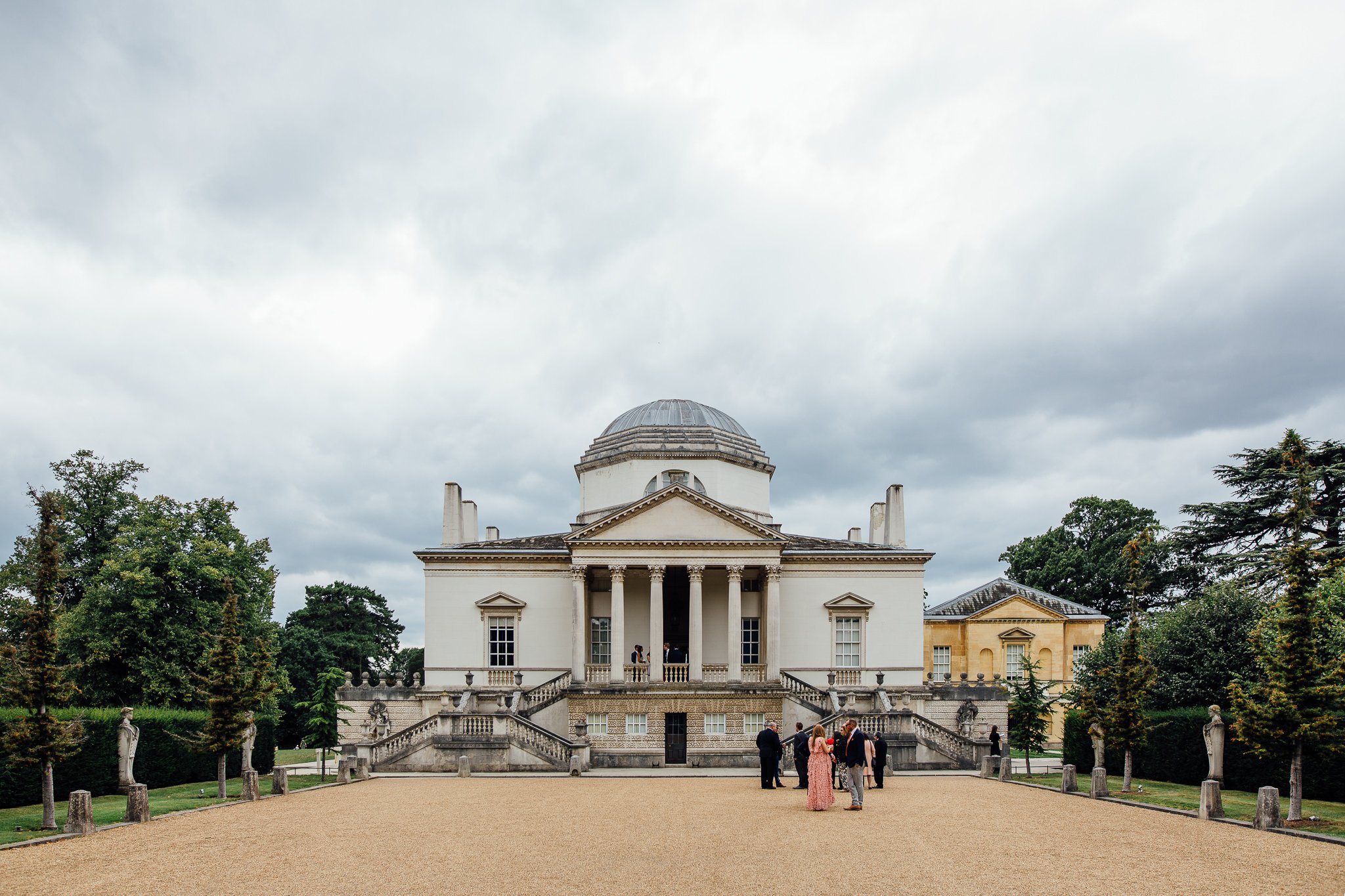  The main building at Chiswick House and Gardens 