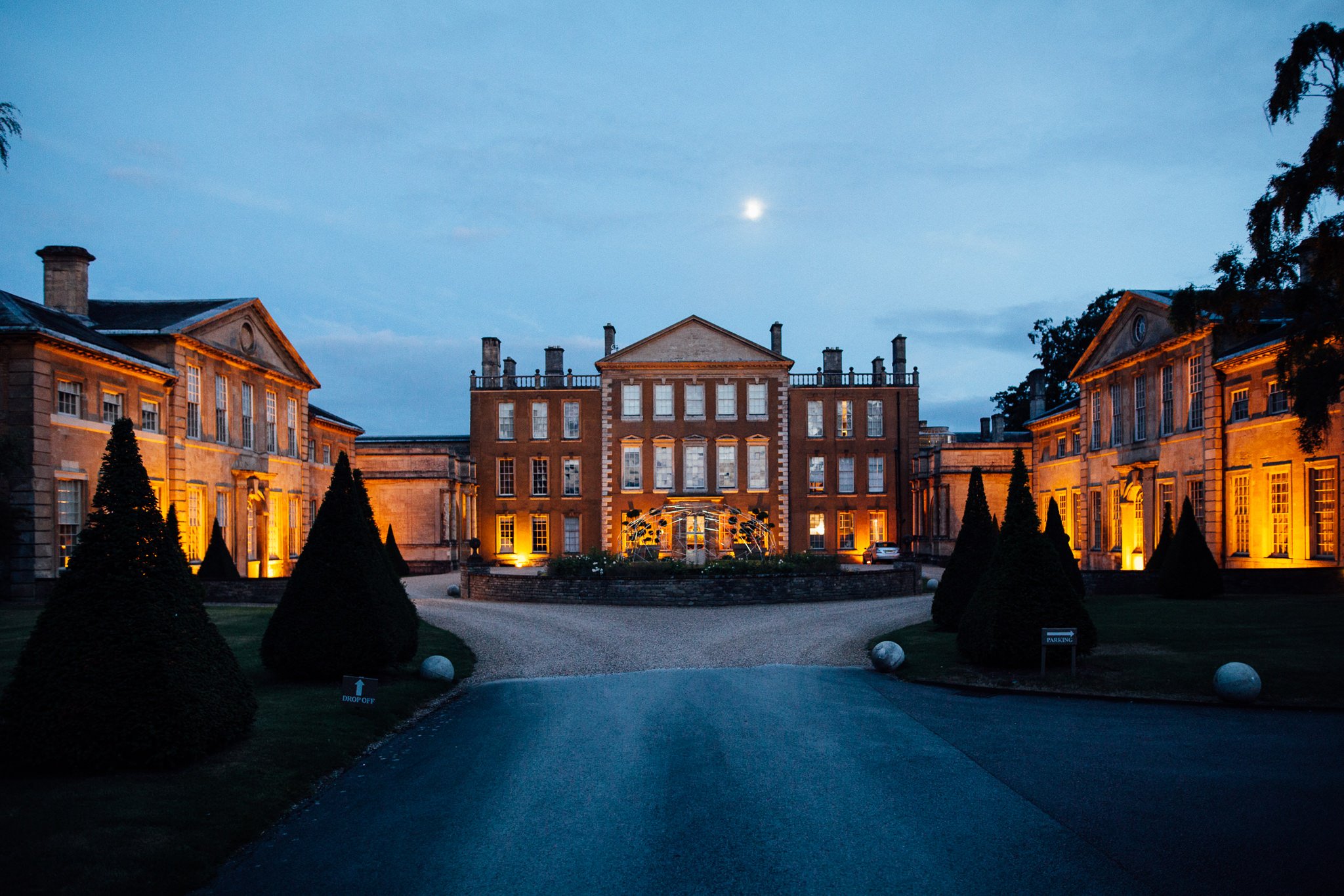  Aynhoe Park at night 