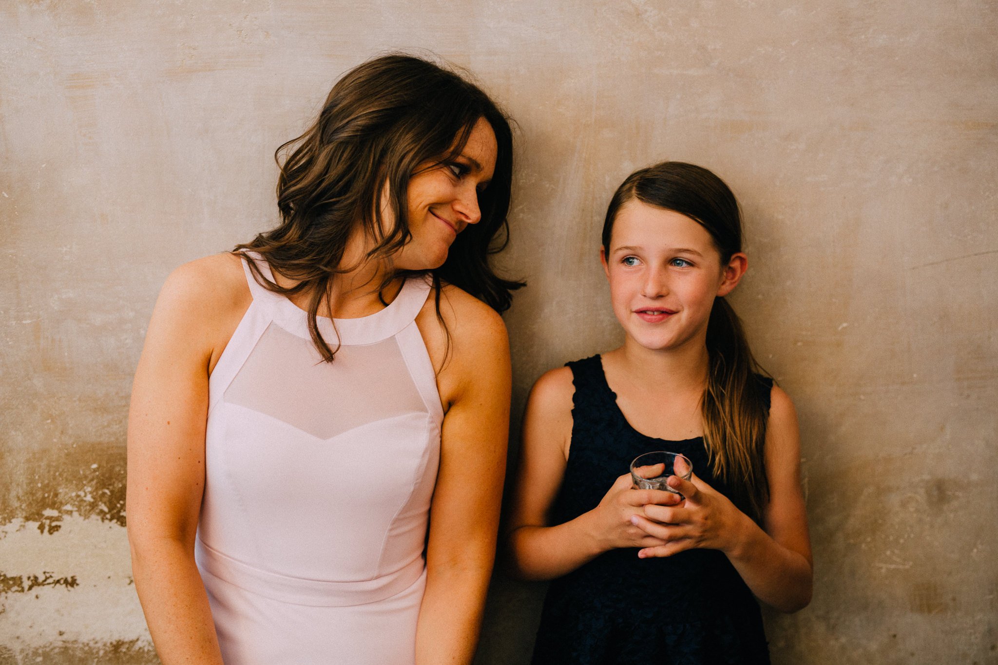  Lady looking at a young girl 