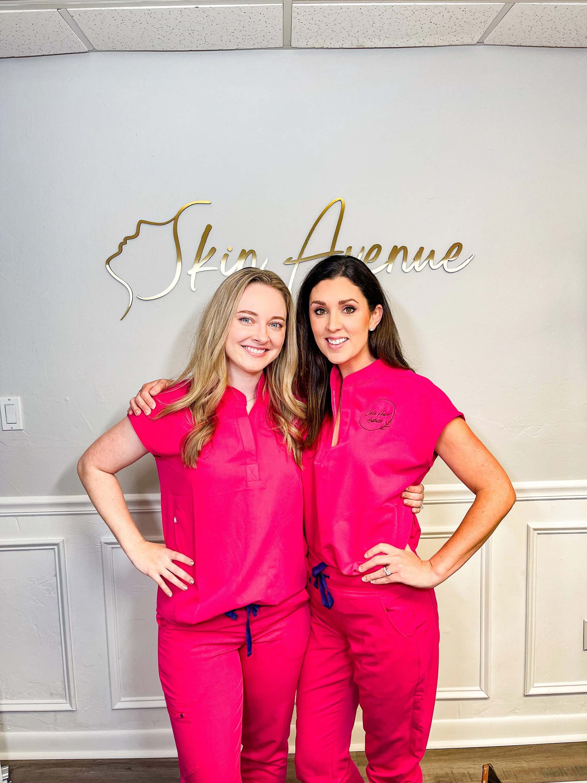 Lyndsey and Dallas are owners and providers at Skin Avenue Aesthetics in Gainesville, FL.