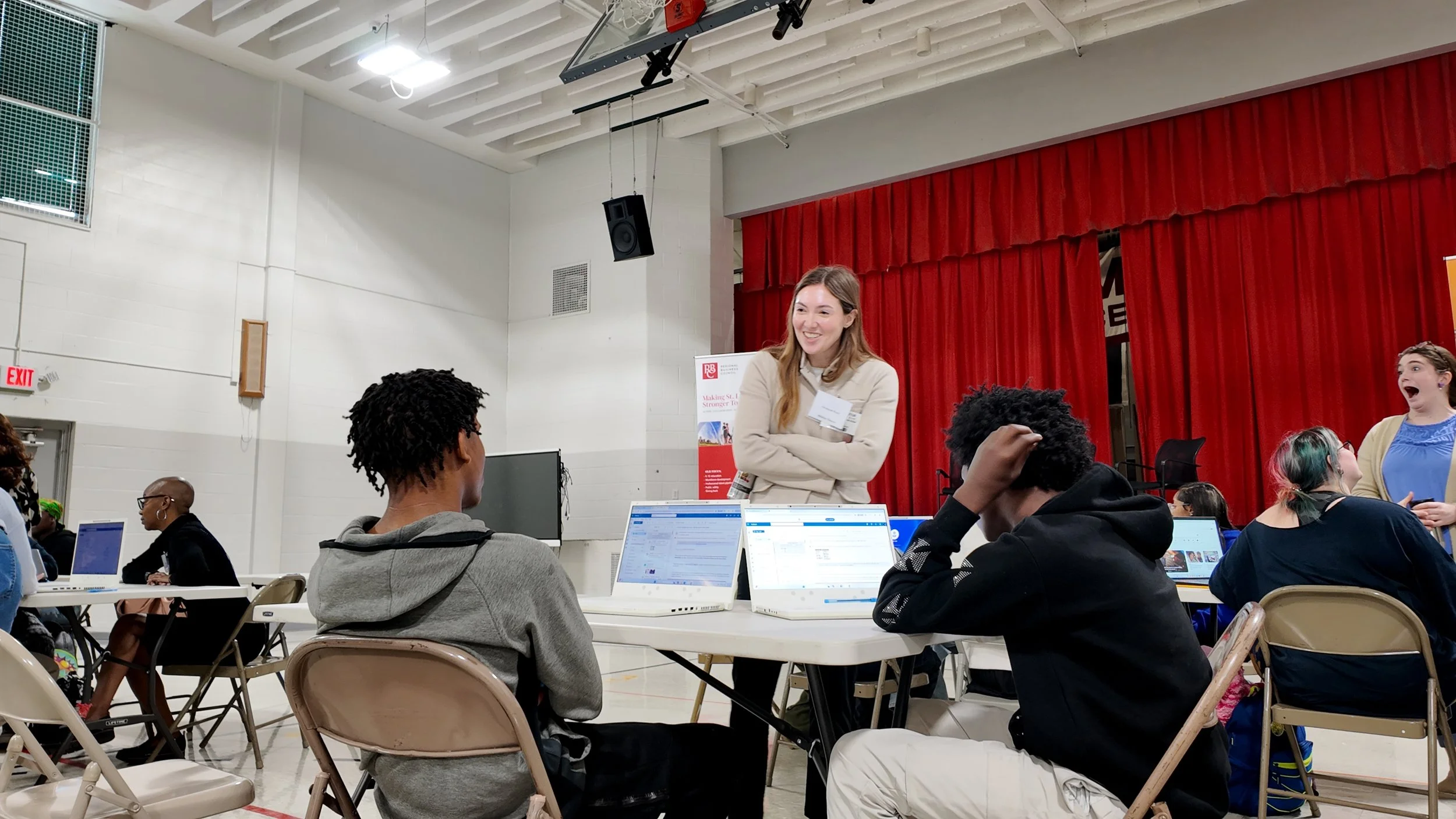 Savannah Rush and Students 3_Sumner_040926.JPG