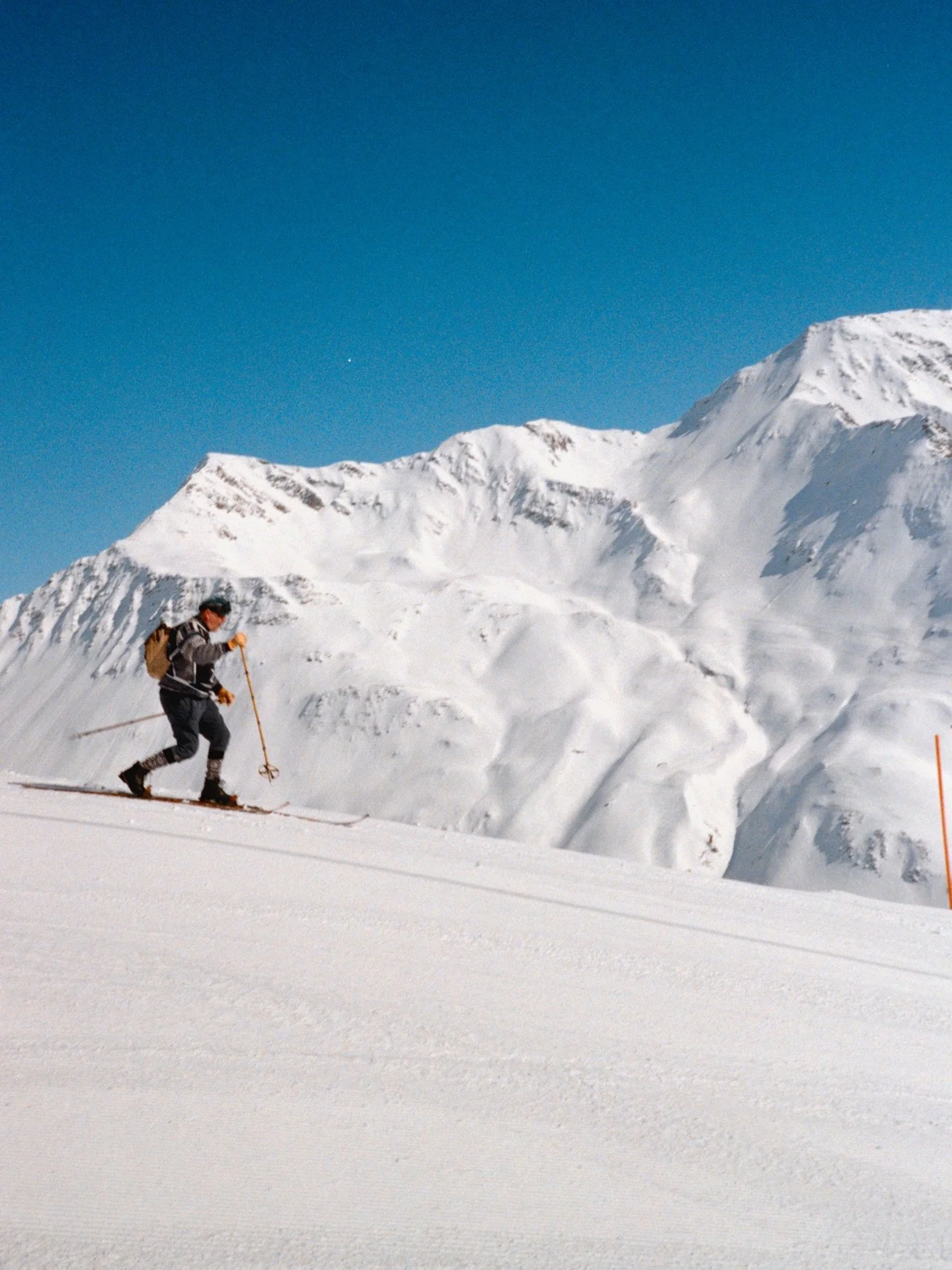 My favourite day on the slopes at work in 2025 with my favourite colleague @hansbandi ✨

#olympustrip35 
#kodakgold200
