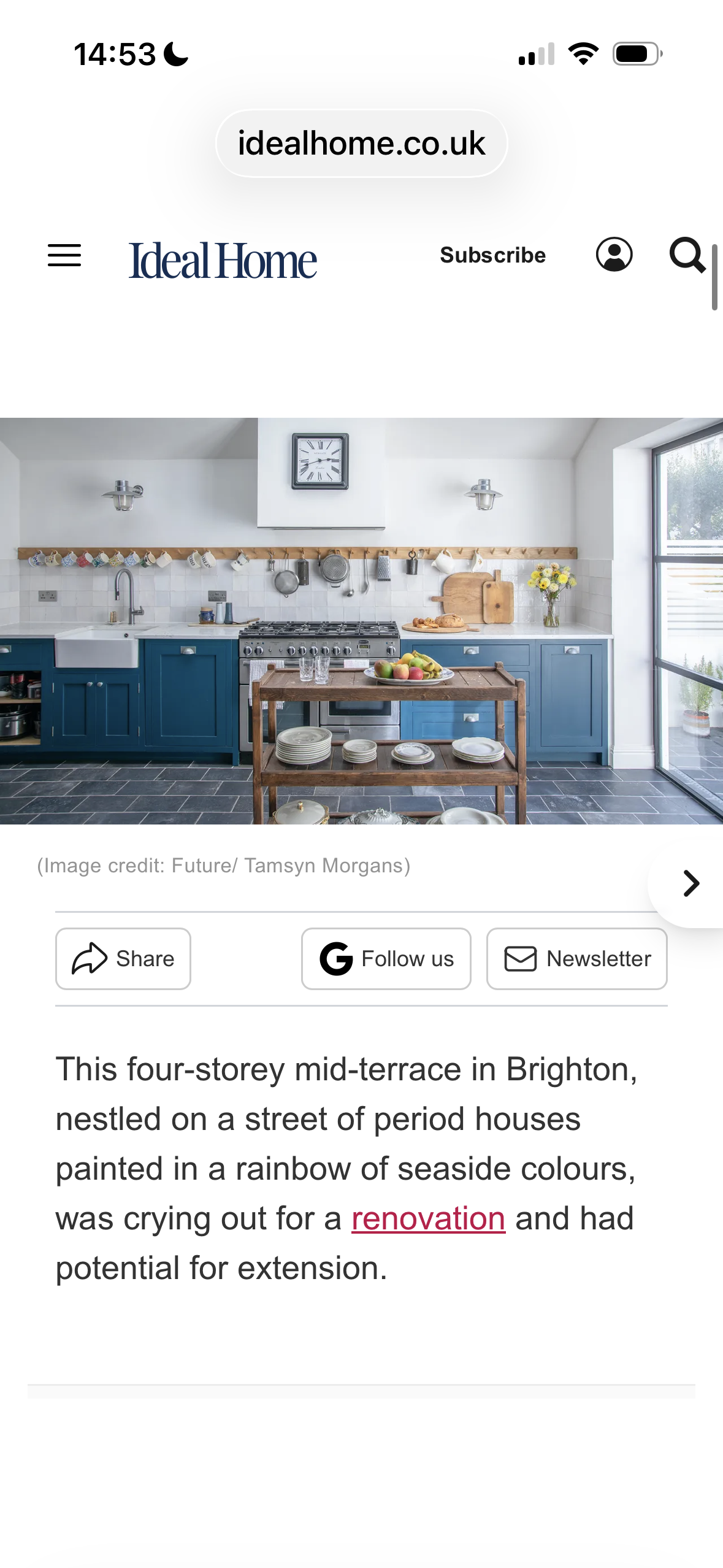 IDEAL HOME MAGAZINE FEATURE, MAY 2026
