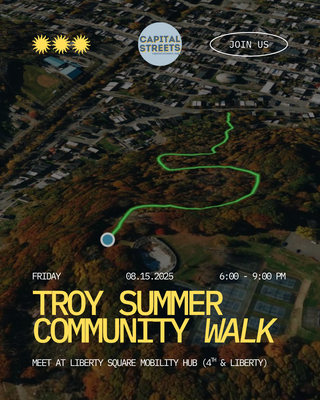 Summer Community Walk & Social (Troy)
