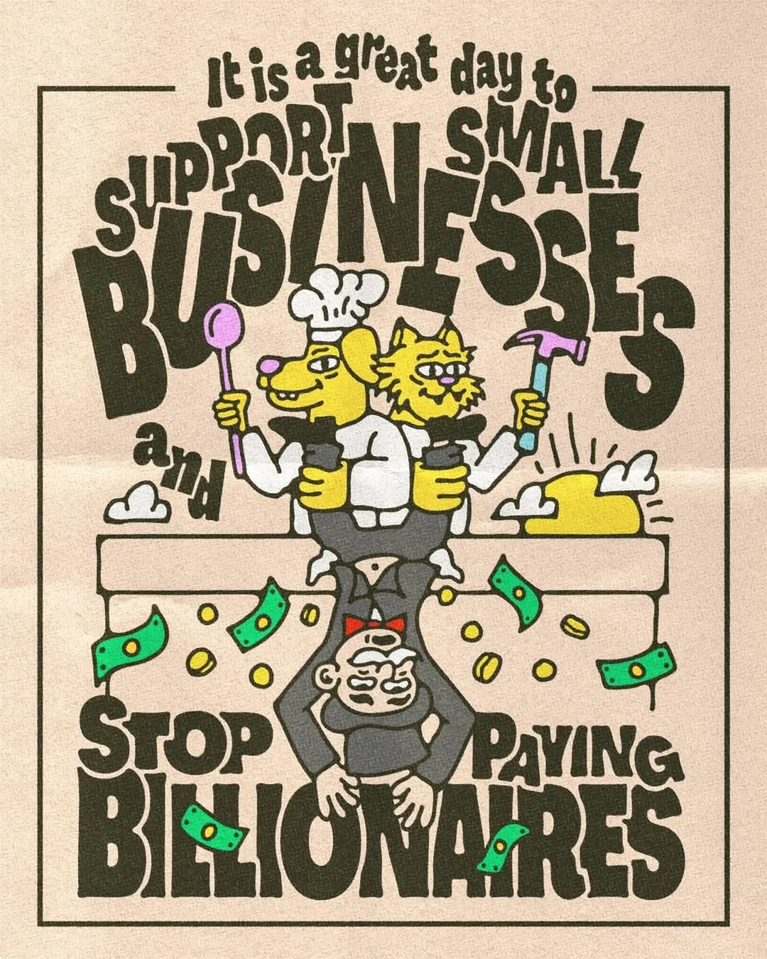Shop small, if at all! 🛍️ Happy Small Business Saturday ⛄️❄️ 

A few bucks for that morning coffee, a gift card to cover dinner, a locally-sourced pantry staple or a little tchotchke from a local shop, a tasty treat or funky bevy, a self-care item, 