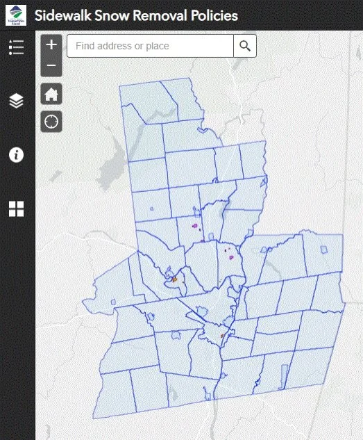 Weather is looking bad this weekend 🌨️ which means it is a good time to check @capitalmpo&rsquo;s Sidewalk Snow Removal Policies interactive map.

This map summarizes local laws related to sidewalk snow and ice clearing for property owners and/or oc