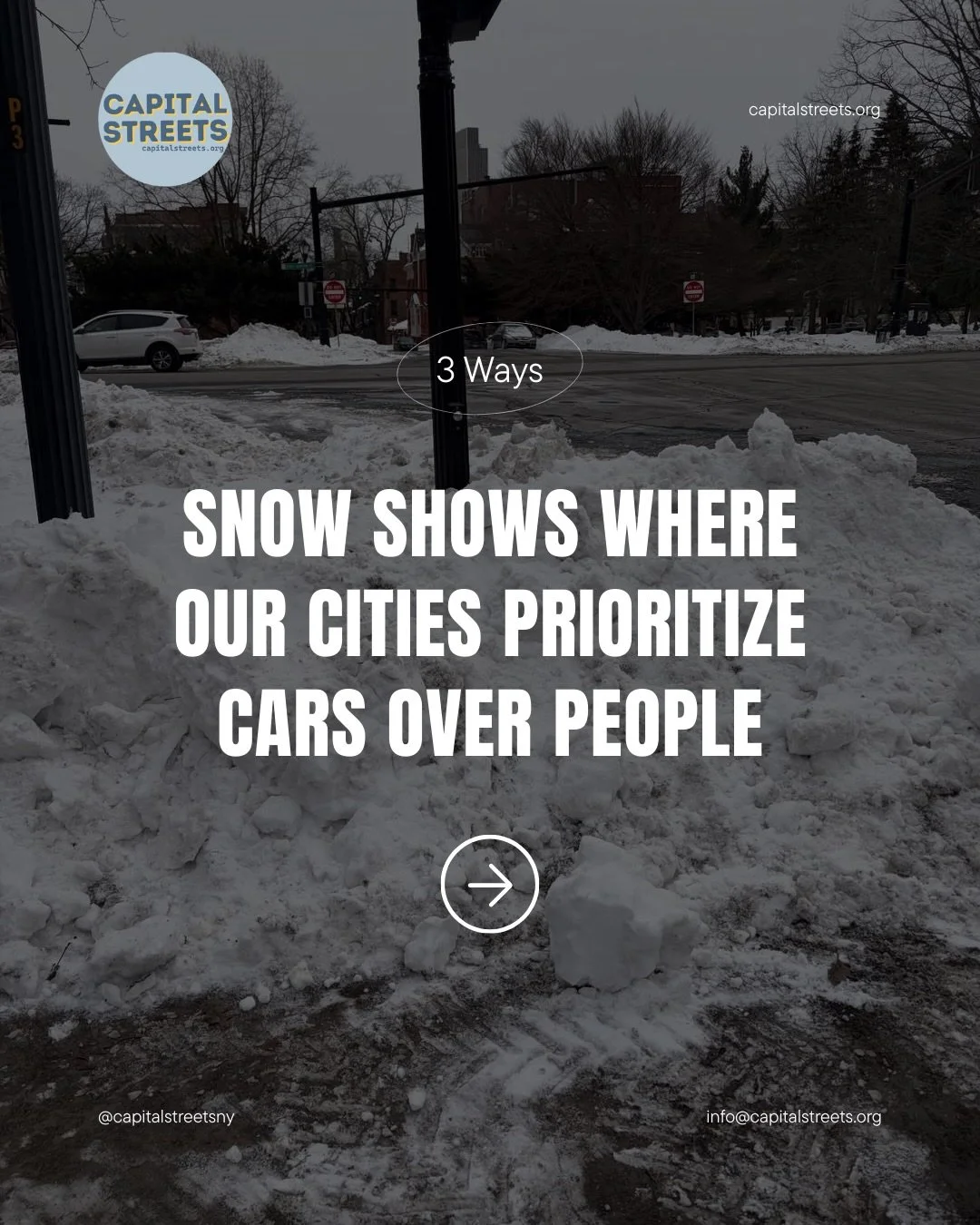 Weeks after the region&rsquo;s last snow storm, many sidewalks, crosswalks, bridges and bike lanes are still unusable and full of snow. In some ways, snow is the ultimate litmus test of equity. It clearly demonstrates where our cities&rsquo; prioriti