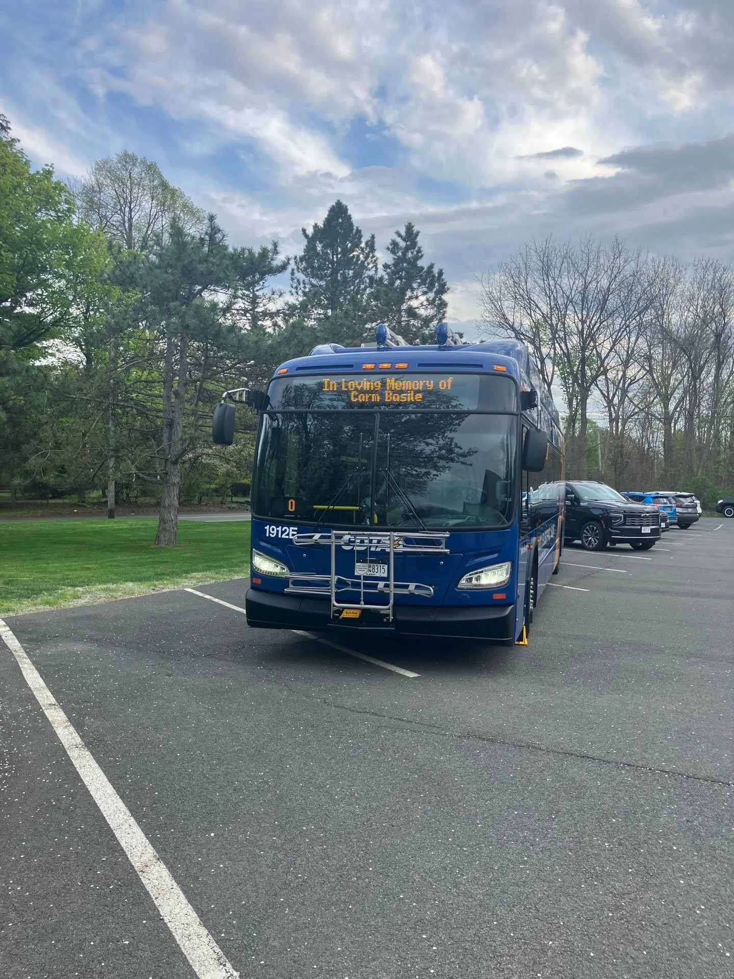 A little photo dump of what we&rsquo;ve been up to lately&hellip;  We had the honor of paying our respects last week to beloved titan of transit, Carm Basile, former CEO of @ridecdta. You may have noticed buses displaying a message in his honor after