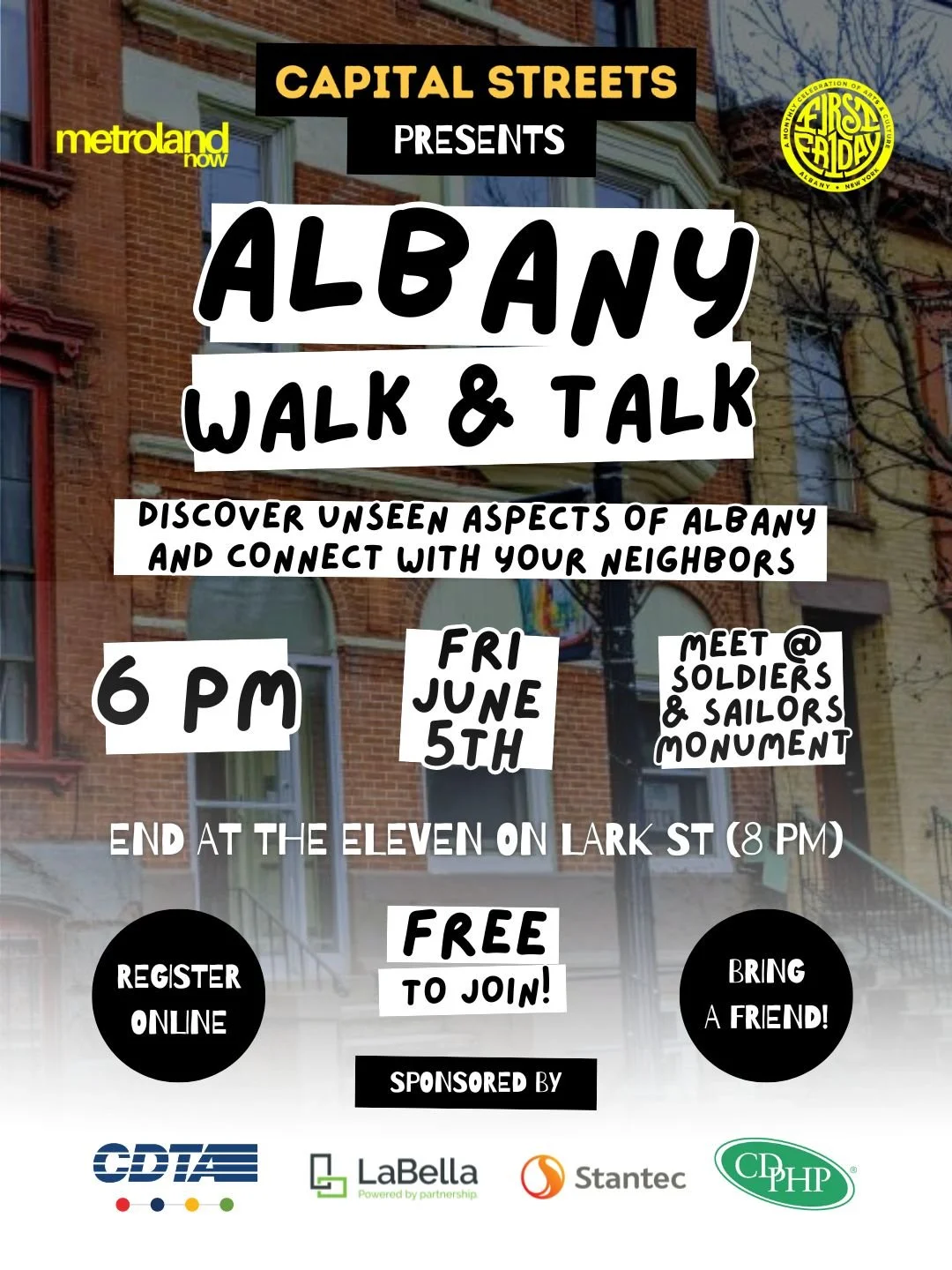 Community Walk &amp; Talk (Albany)