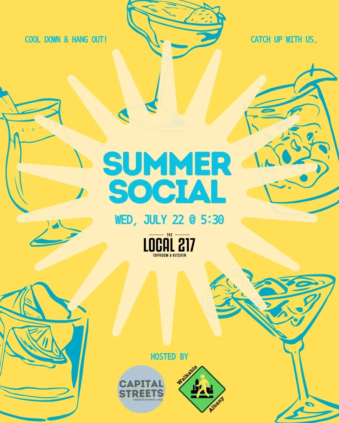 Summer Social w/ Walkable Albany at The Local 217