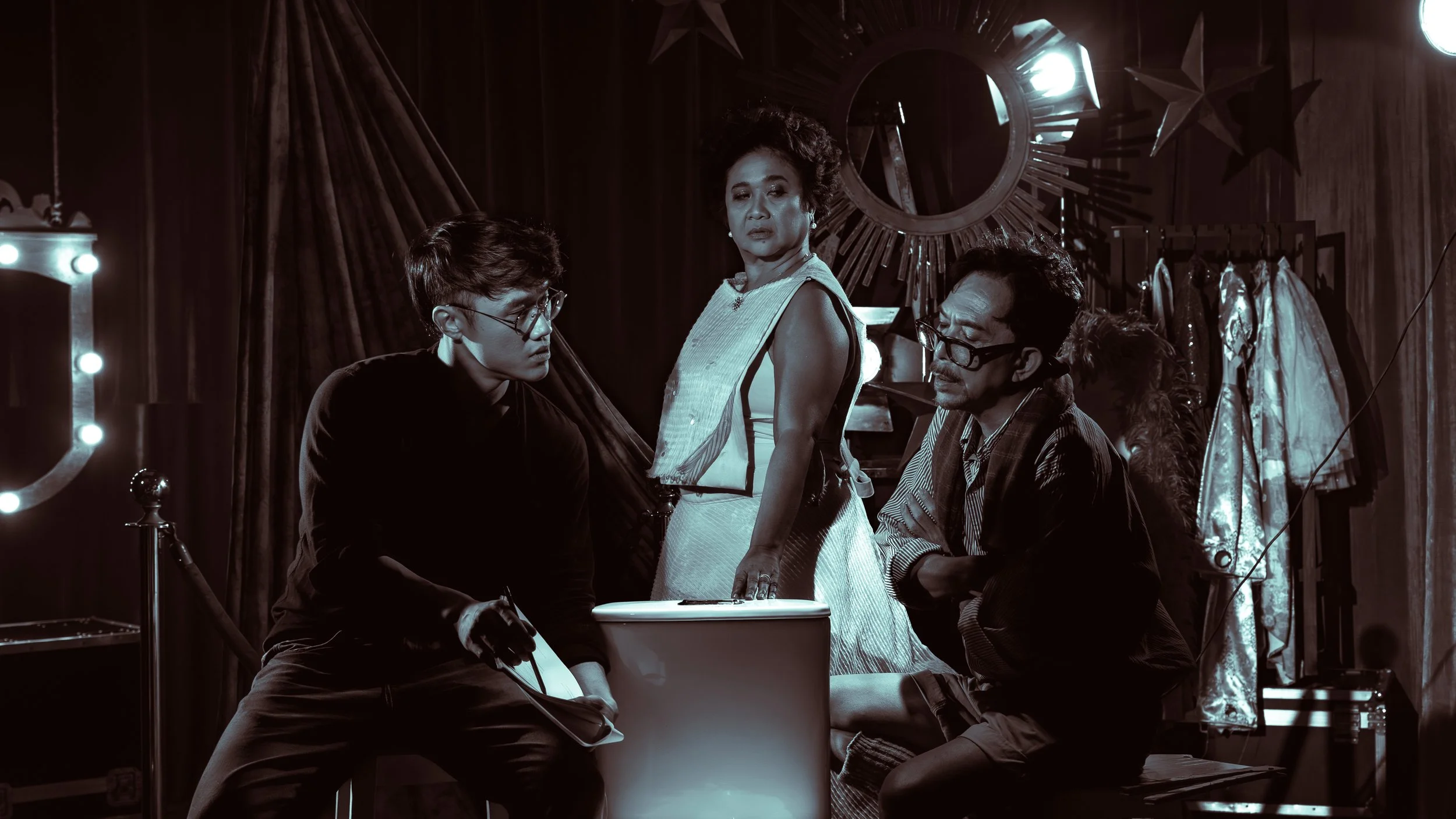A writer writers, a director directs, and an actress acts