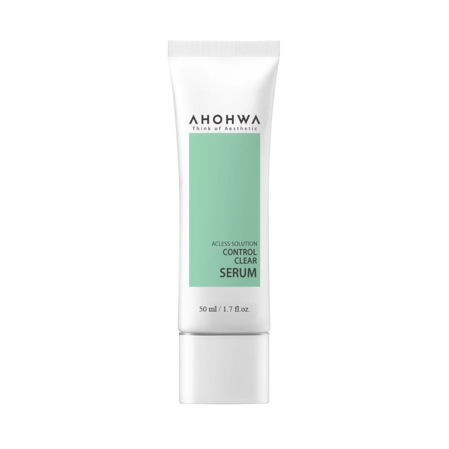 Ahohaw Control Clear Serum tube for acne-prone skin and post-blemish care