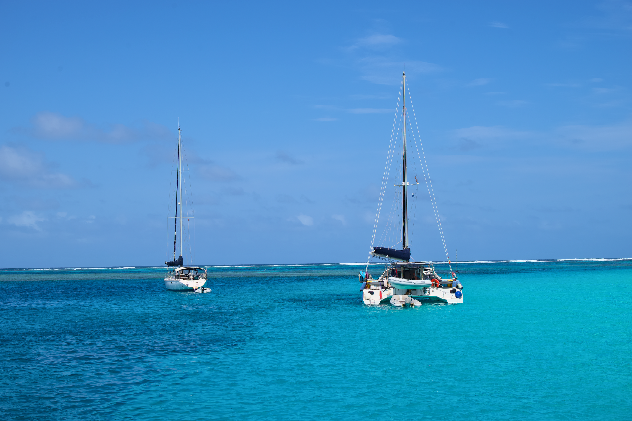 San Blas Islands, Panama sailboat and catamaran
