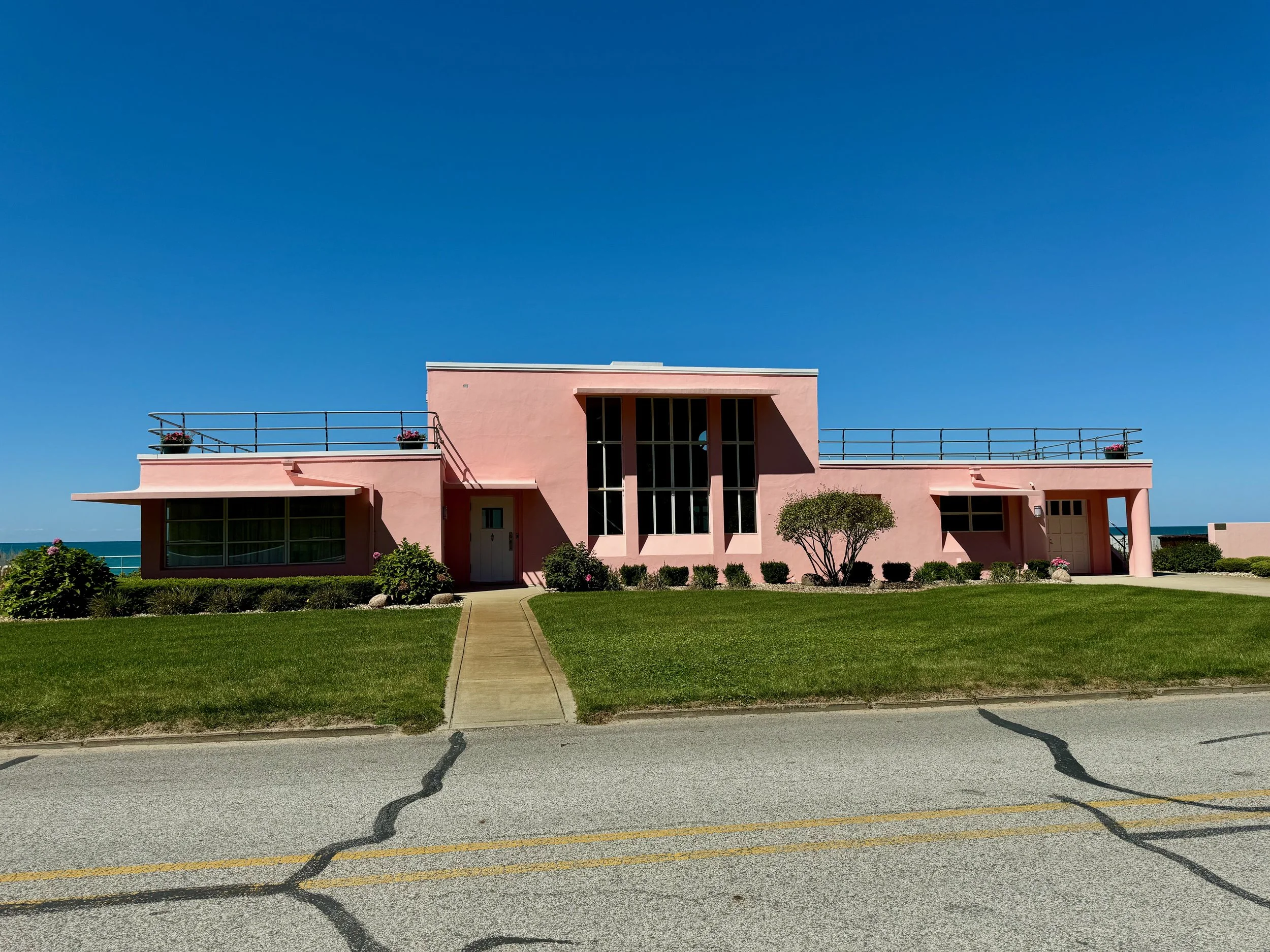Indiana Dunes National Park Pink House
