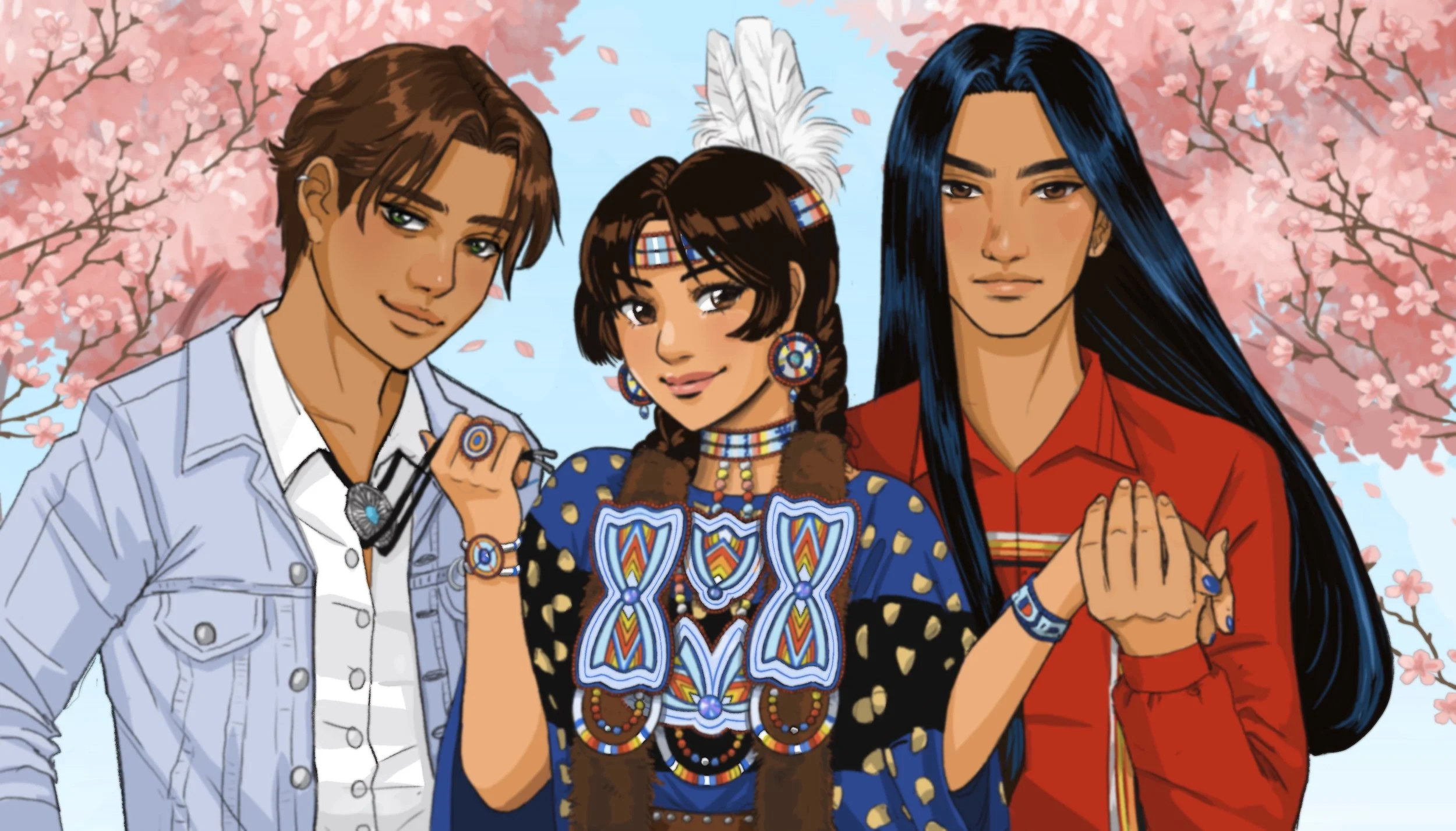 Peshawn Bread &amp; Britt Newton’s NDN Romance Webtoon