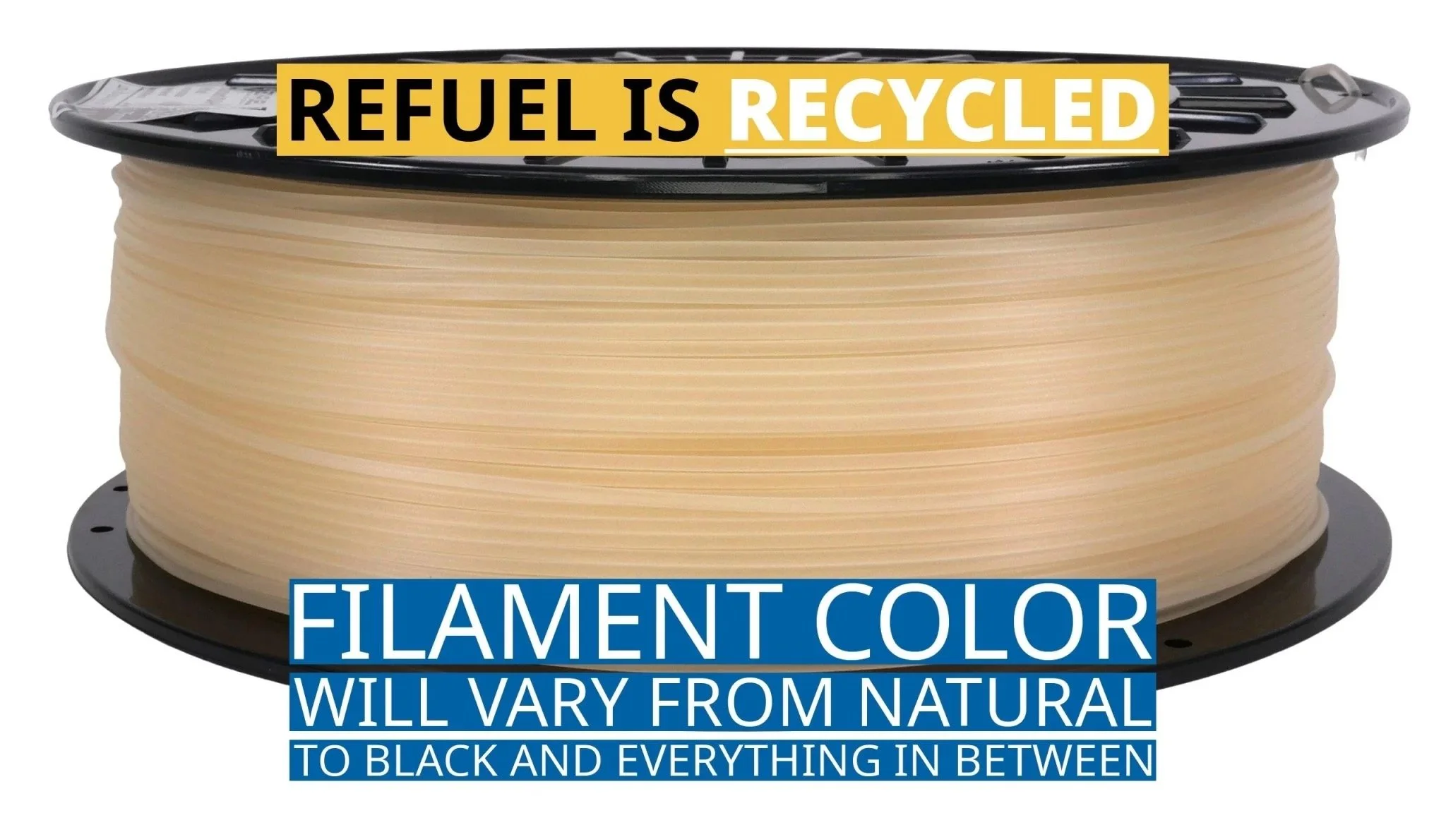 Recycled (color is random / can vary from one to another)