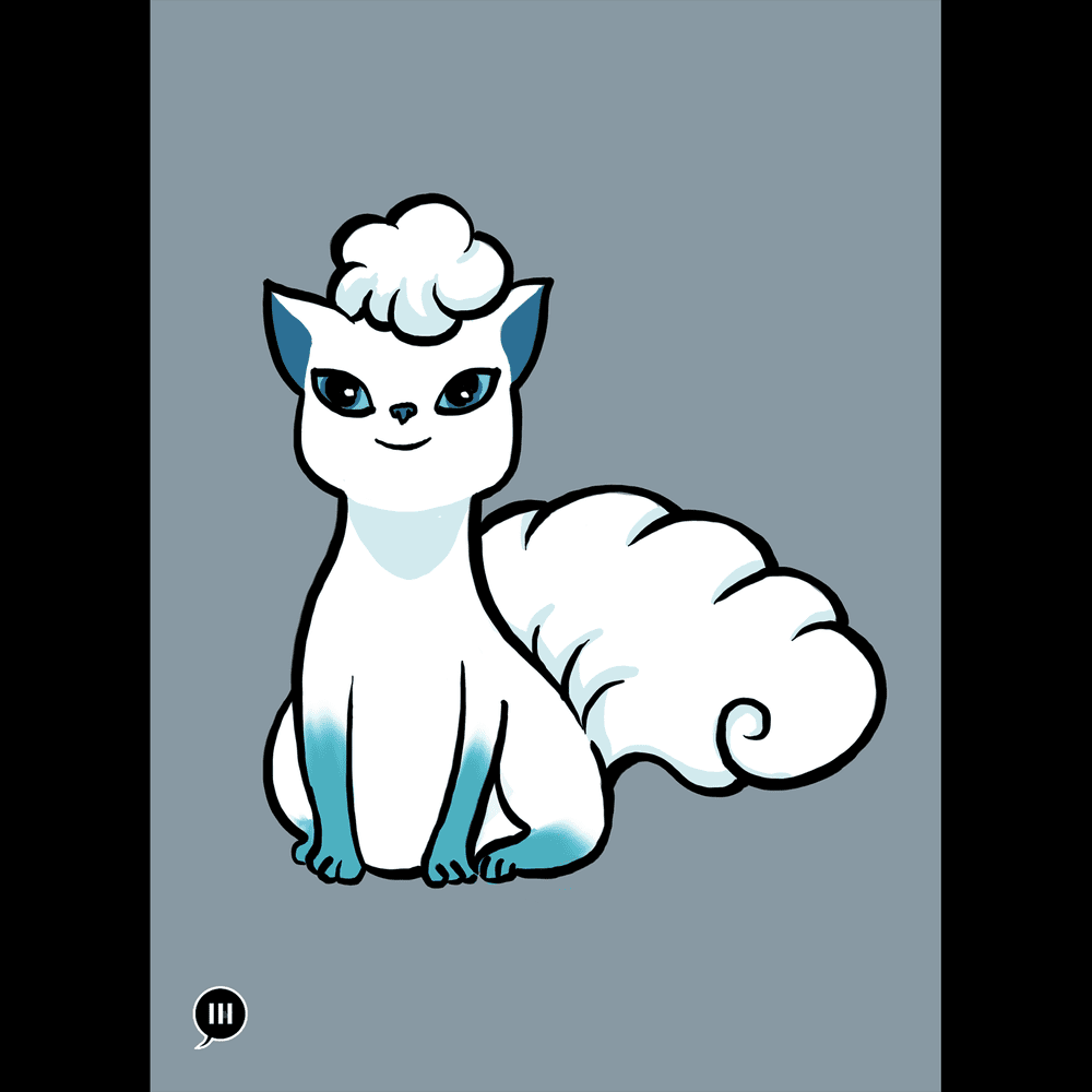 Vulpix Alola [Pokemon] — Eyed Ghost