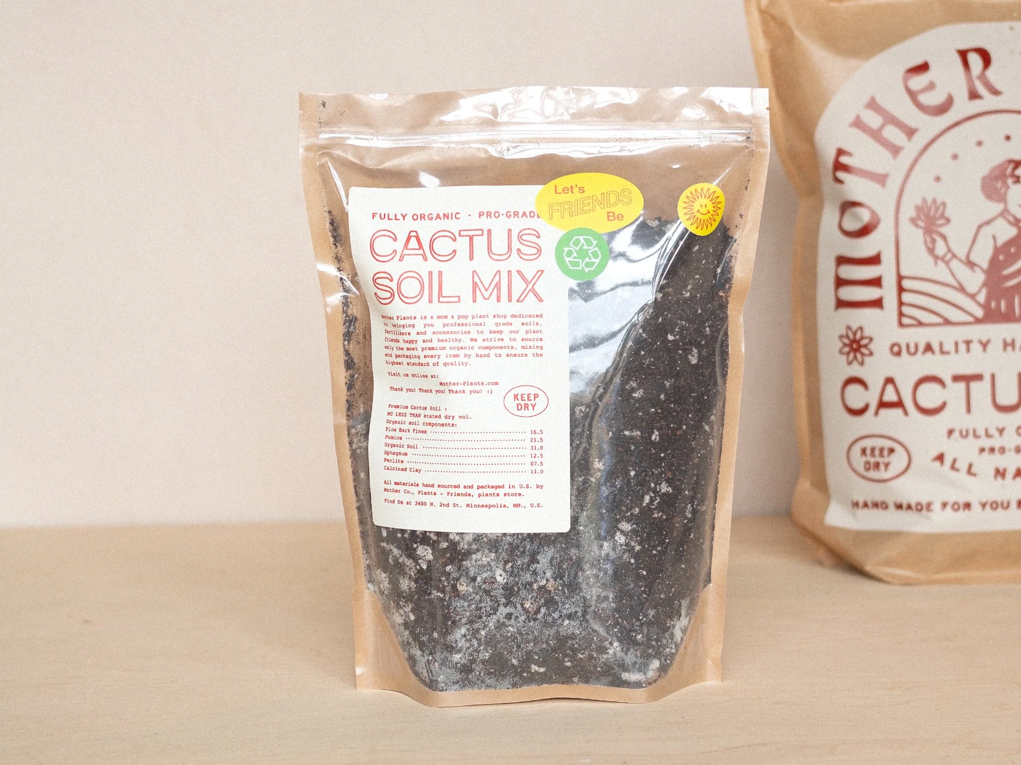 High Draining Cactus Soil  Mother Co., Plants