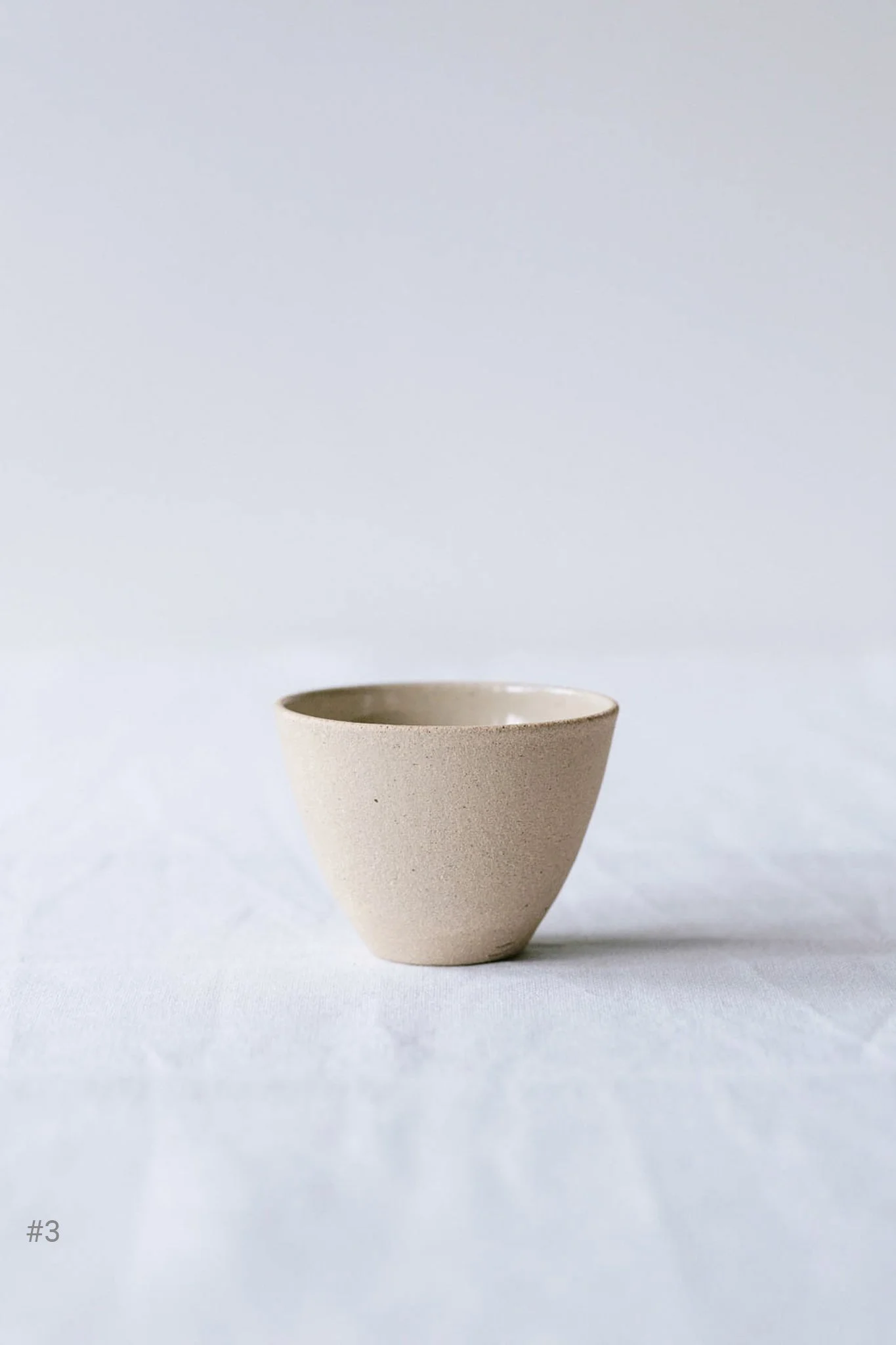 Cup in sand – variety of forms