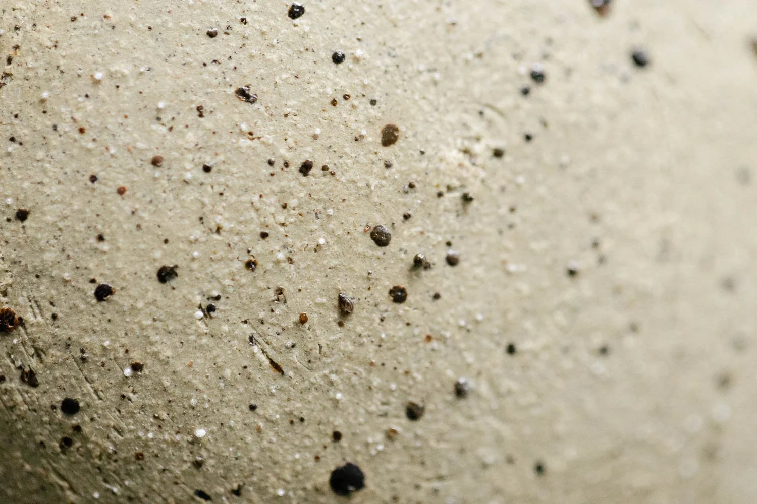 Details flecked stoneware