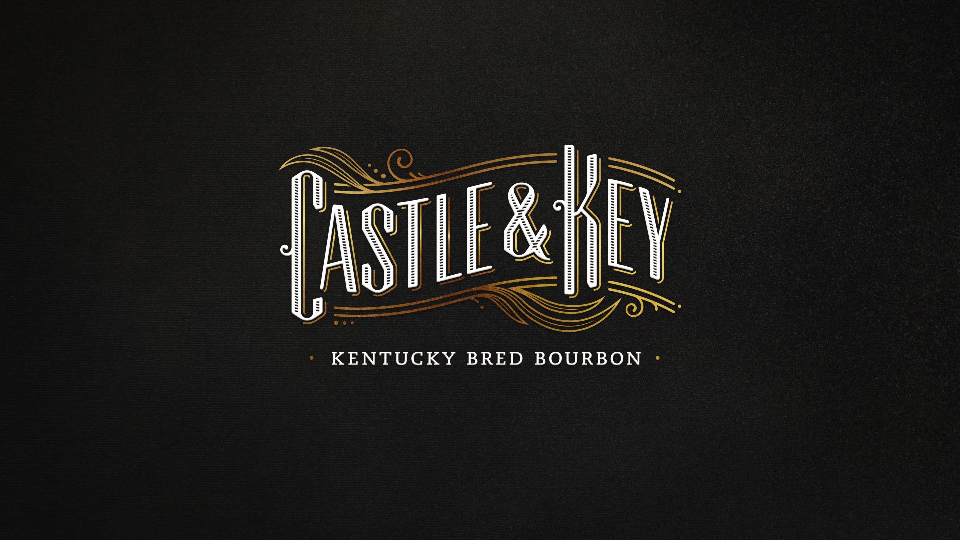 Identity for a revitalized bourbon distillery that once housed the Old Taylor Distillery in Woodford County, Kentucky.
