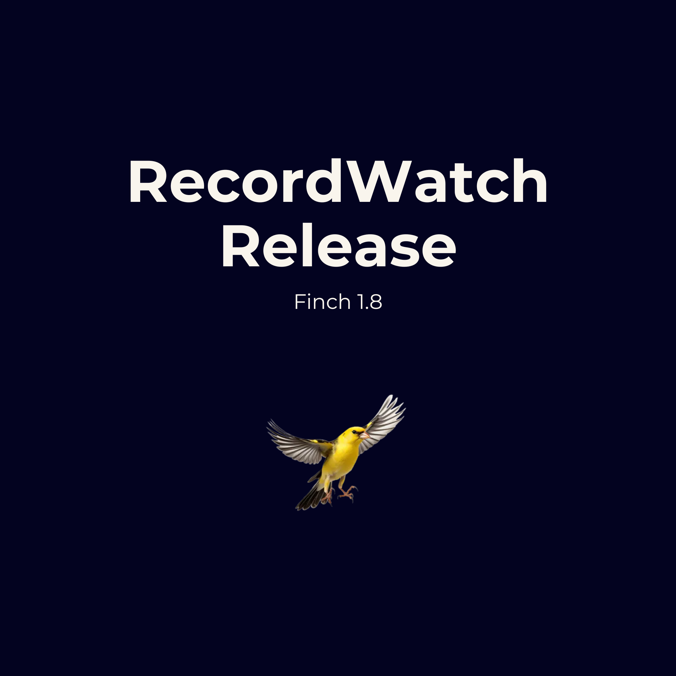 Track Report and Dashboard Views with RecordWatch’s Finch 1.8 Release