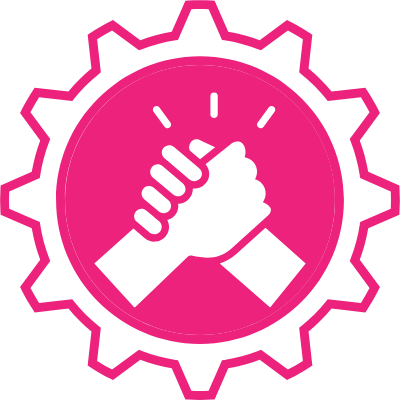 Handshake icon - symbolizing one-on-one leadership coaching