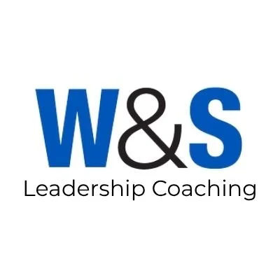 W&S Leadership Coaching logo with blue 'W& S' and black 'Leadership Coaching' text.