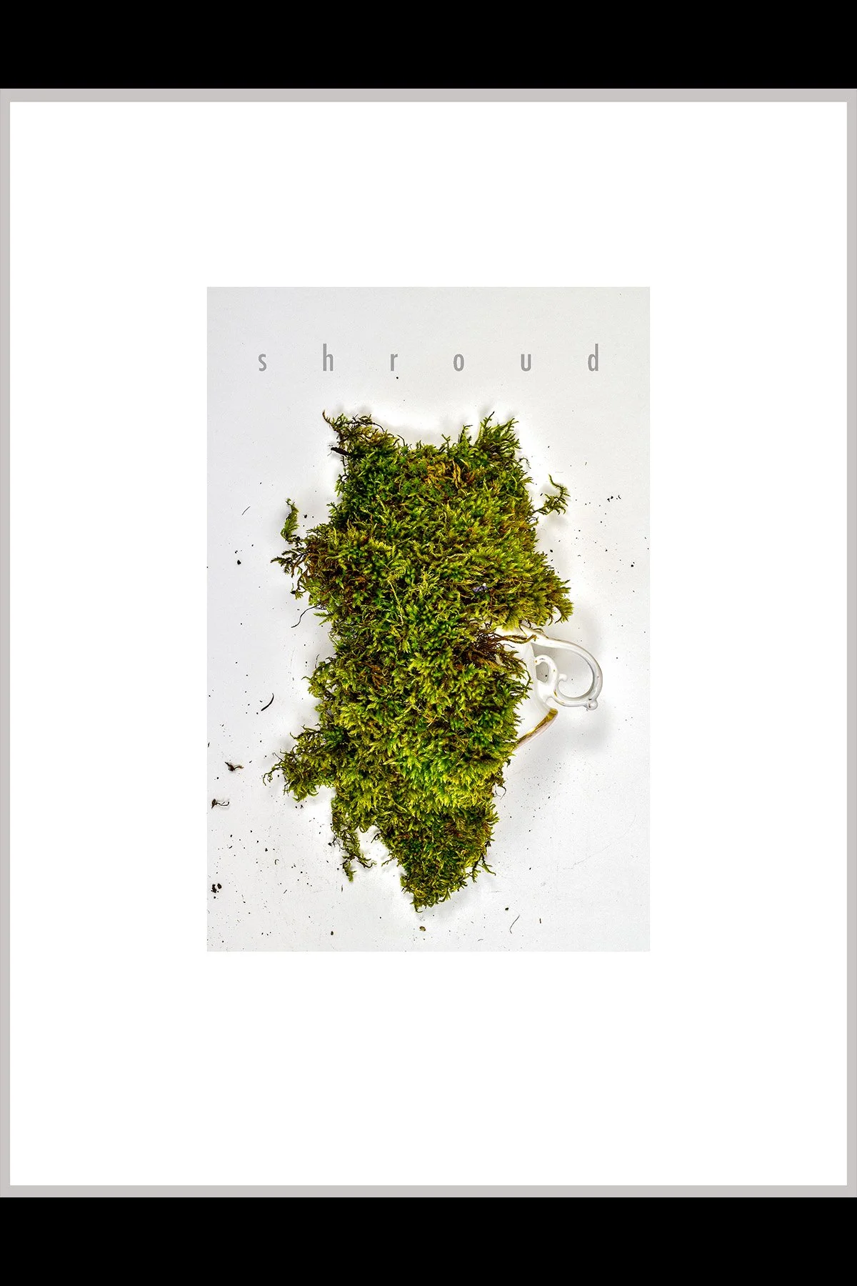 shroud, 2026, archival inkjet print with letterpress text, 11 x 8"
