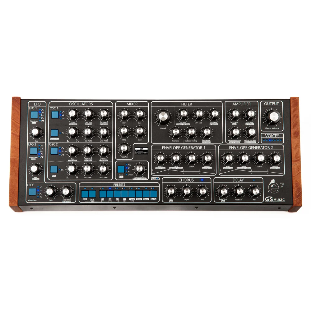Mooer E7 Synth – Sintetizador de Guitarra Compacto